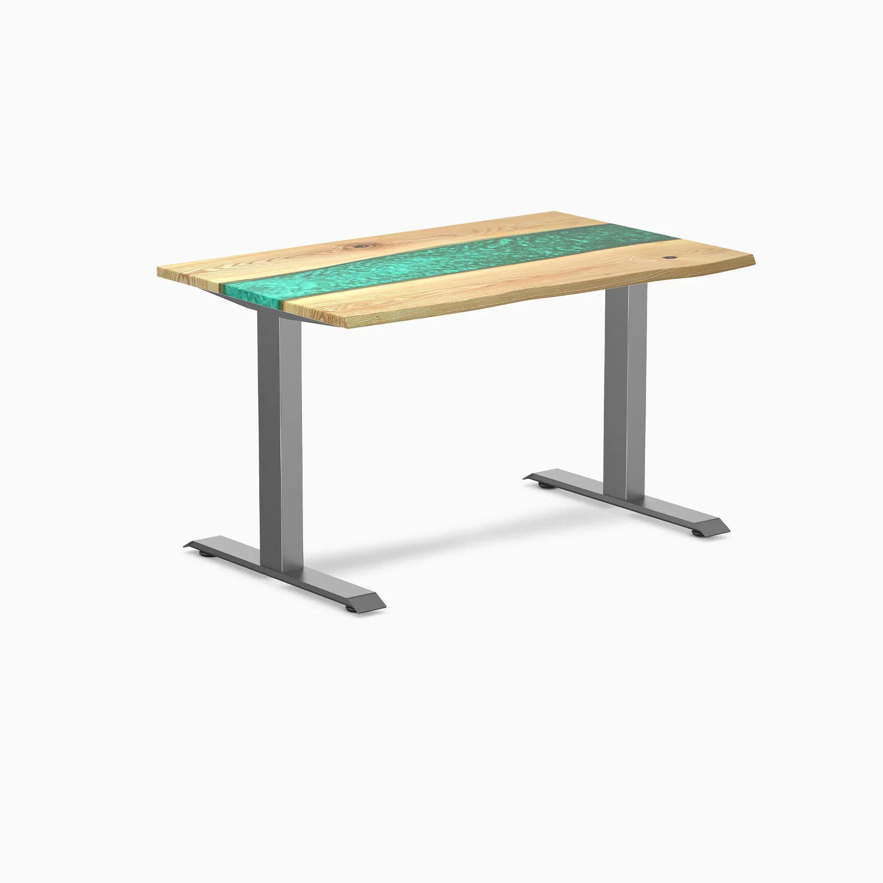 Desky Resin Hardwood Office Desk - Image 13