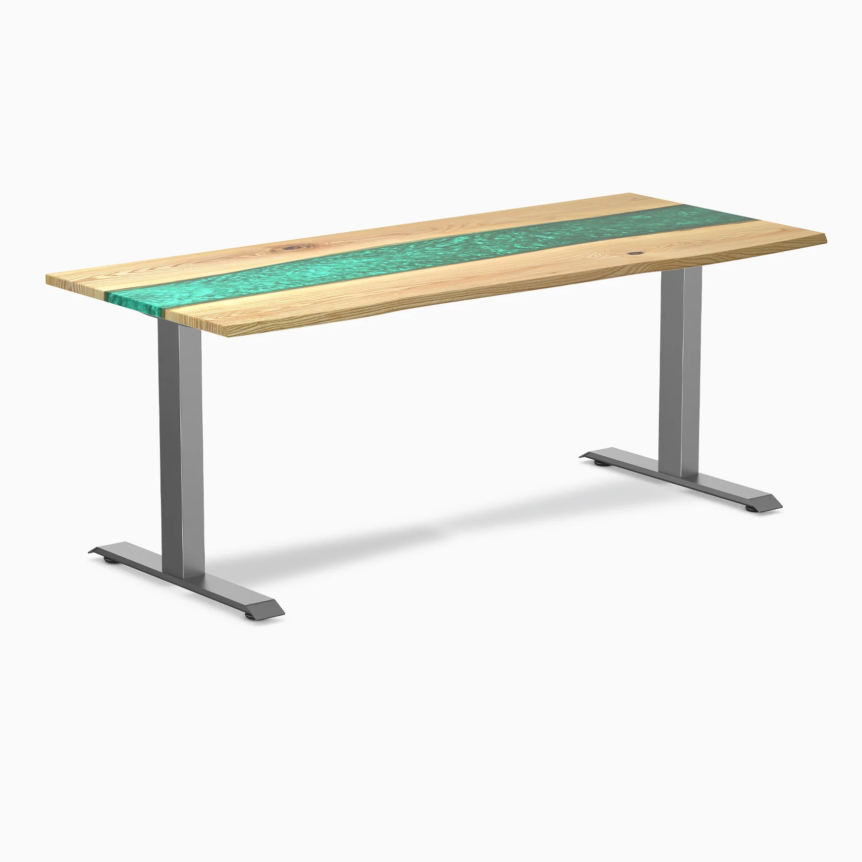 Desky Resin Hardwood Office Desk - Image 15