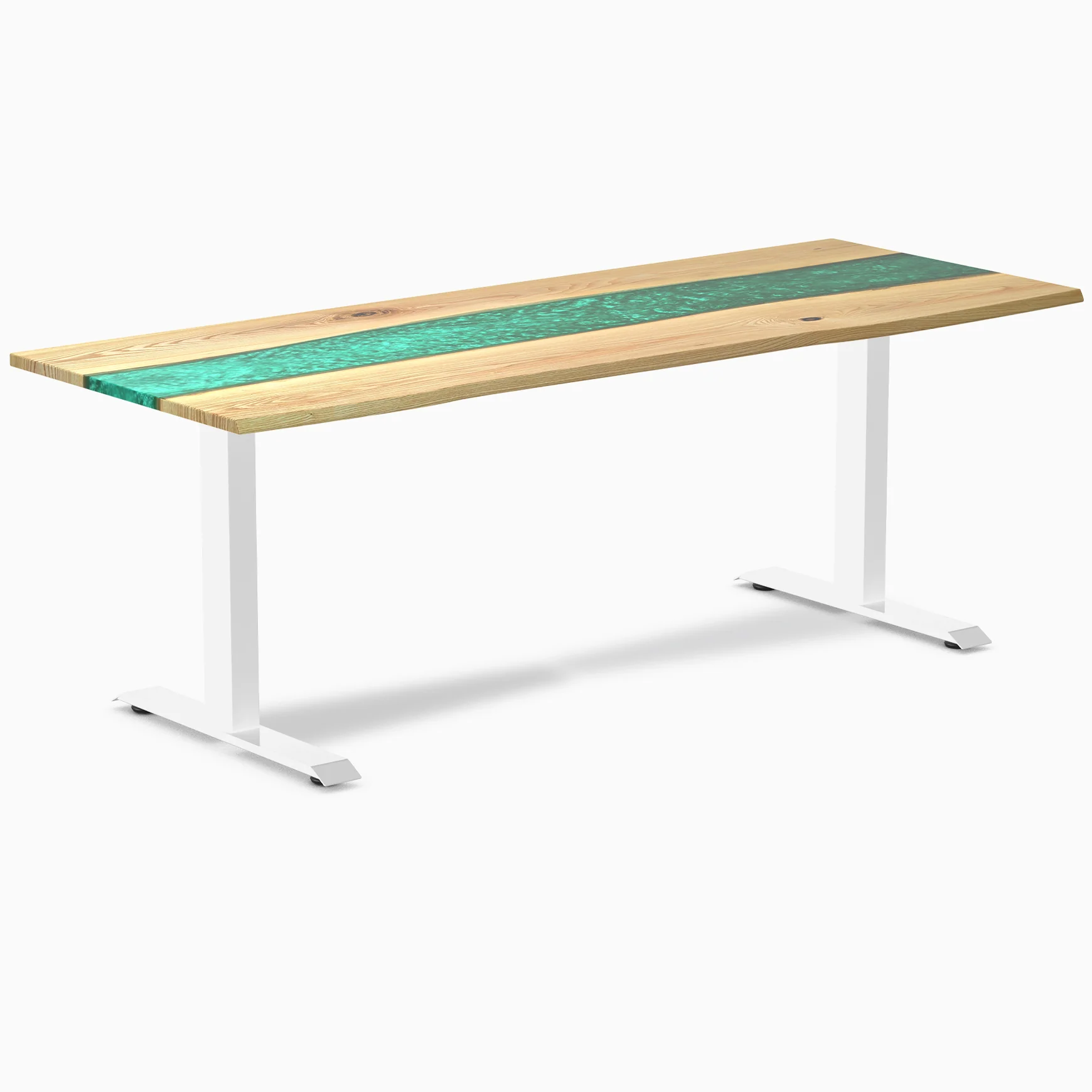 Desky Resin Hardwood Office Desk - Image 29