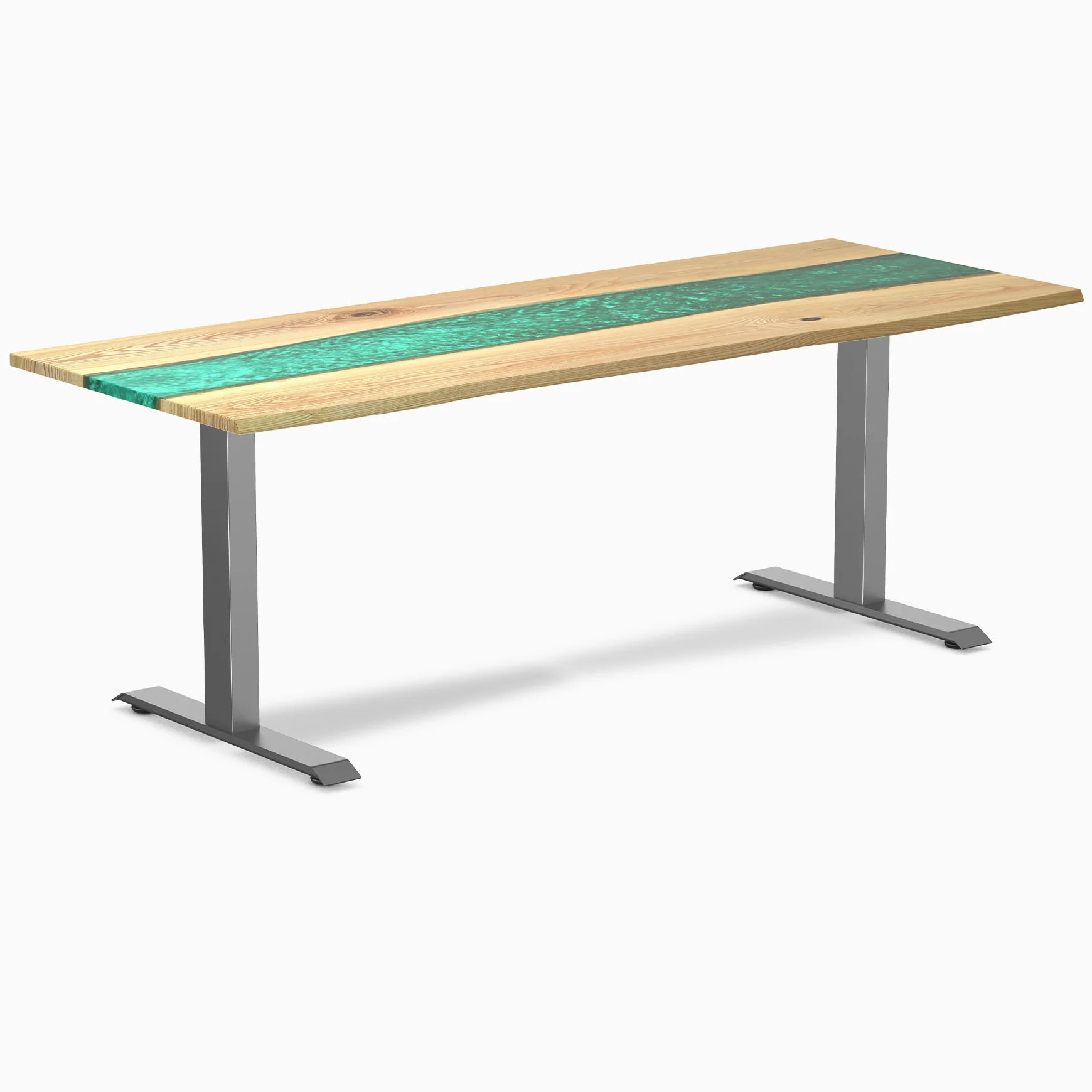 Desky Resin Hardwood Office Desk - Image 30