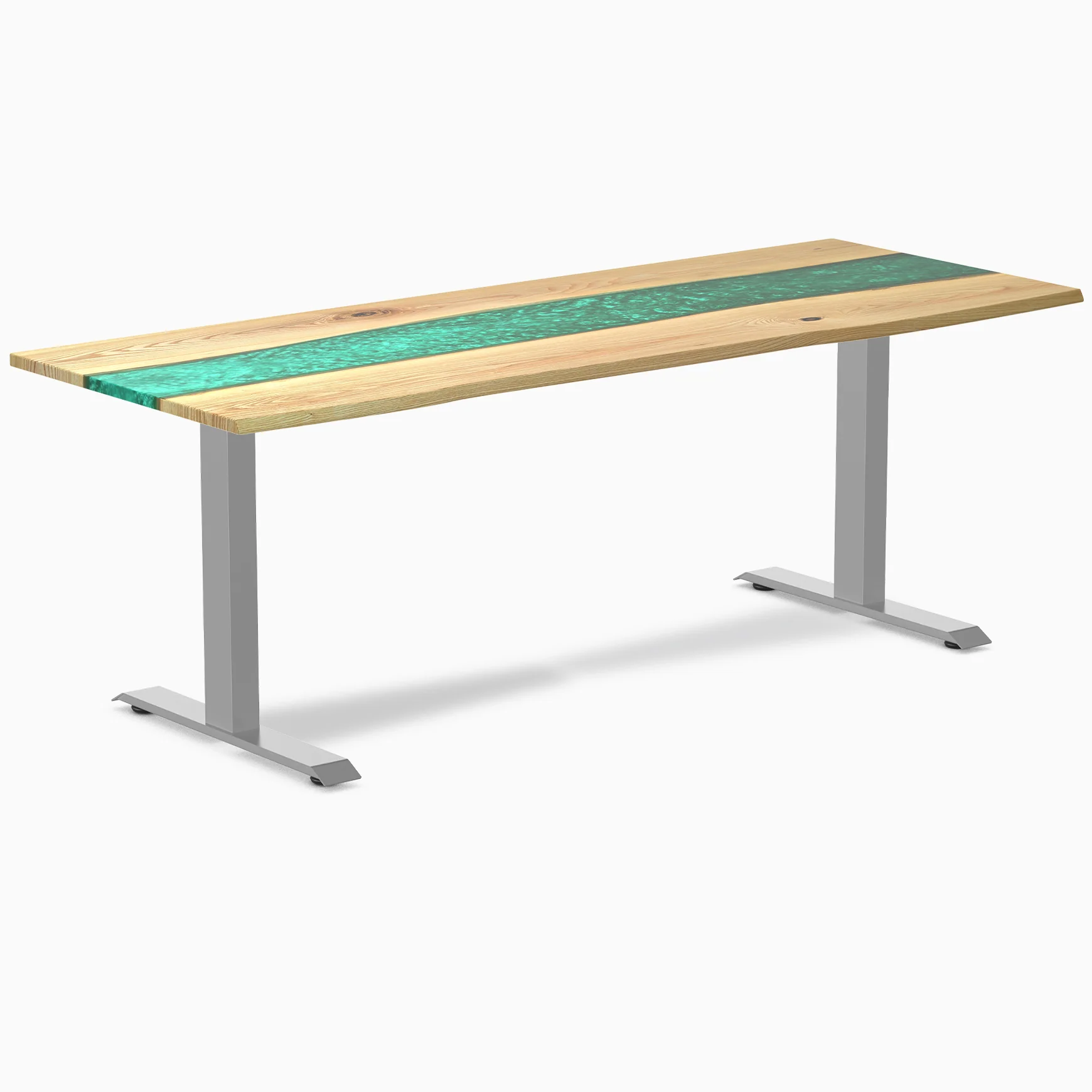Desky Resin Hardwood Office Desk - Image 31