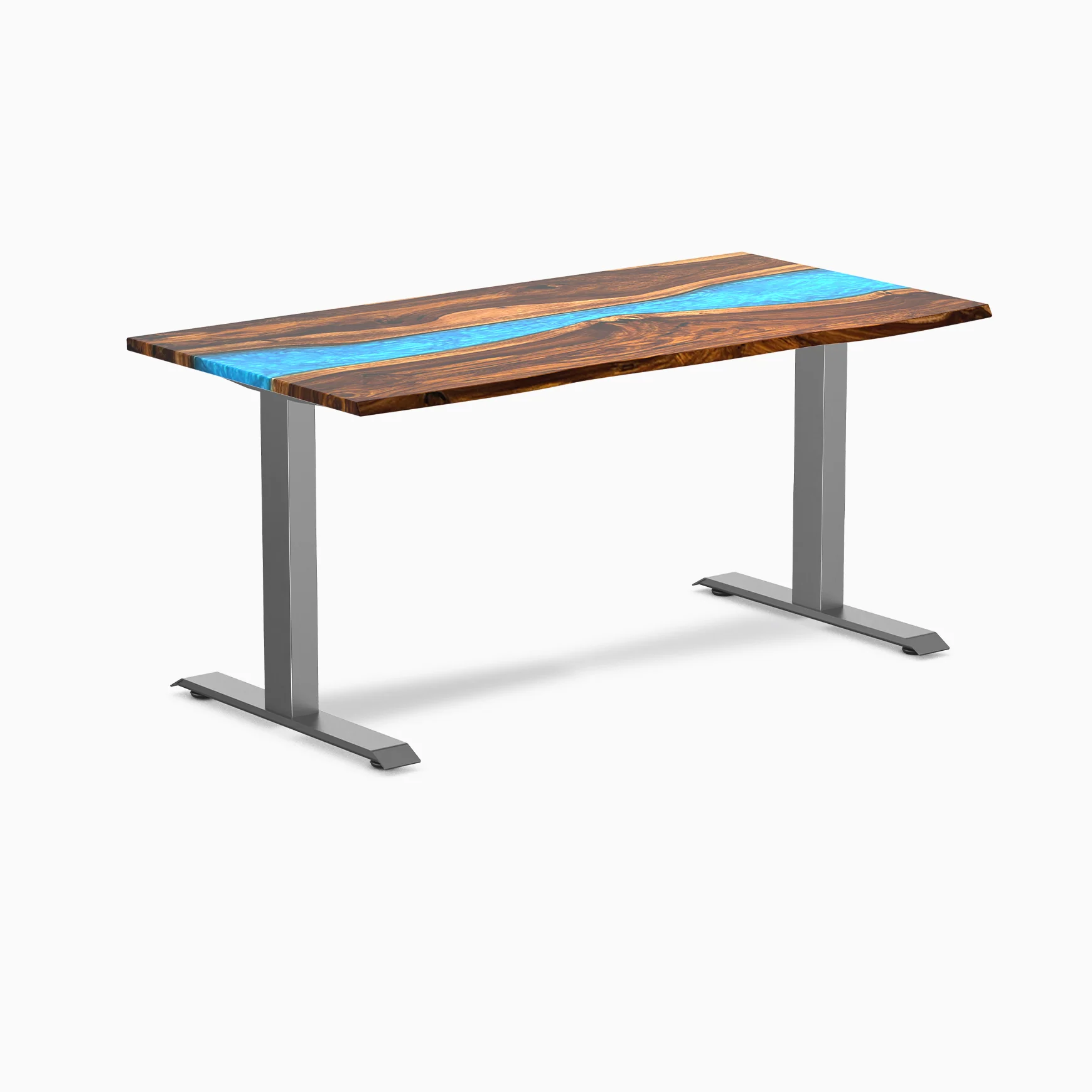 Desky Resin Hardwood Office Desk - Image 5