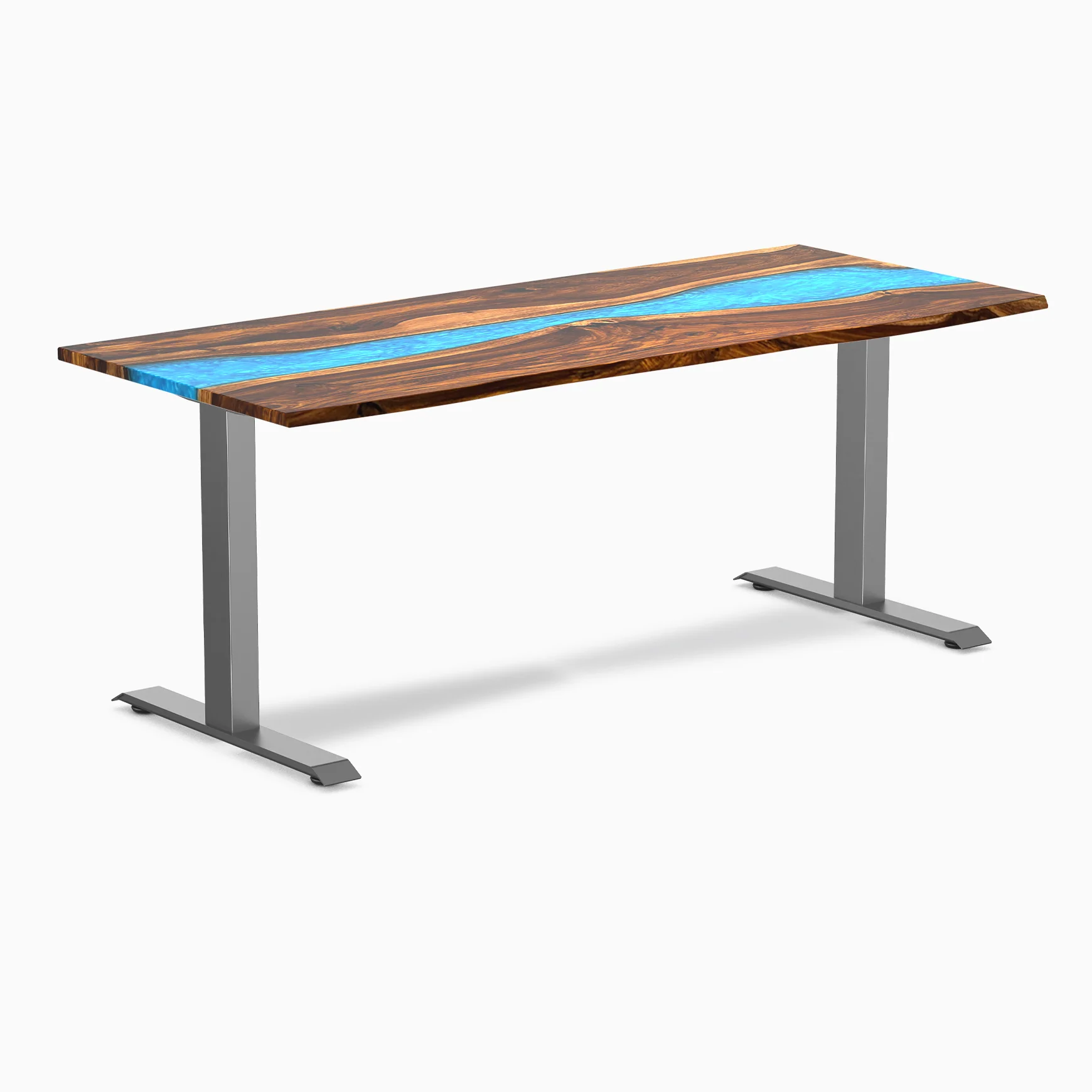 Desky Resin Hardwood Office Desk - Image 6
