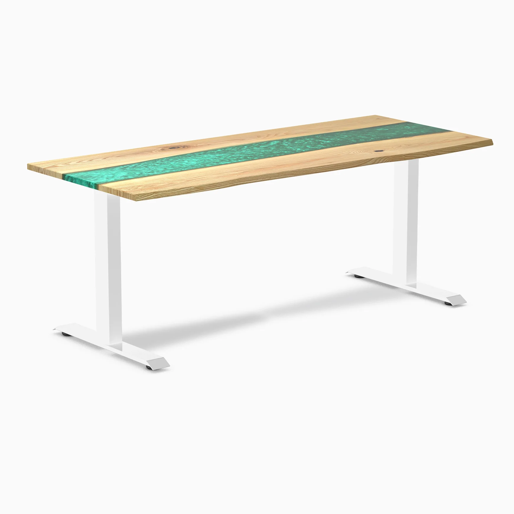Desky Resin Hardwood Office Desk - Image 66
