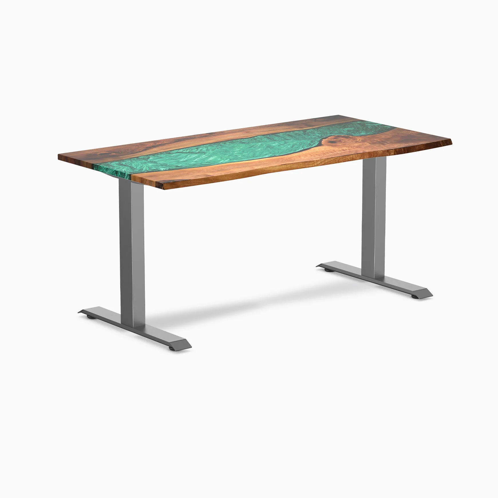 Desky Resin Hardwood Office Desk - Image 8