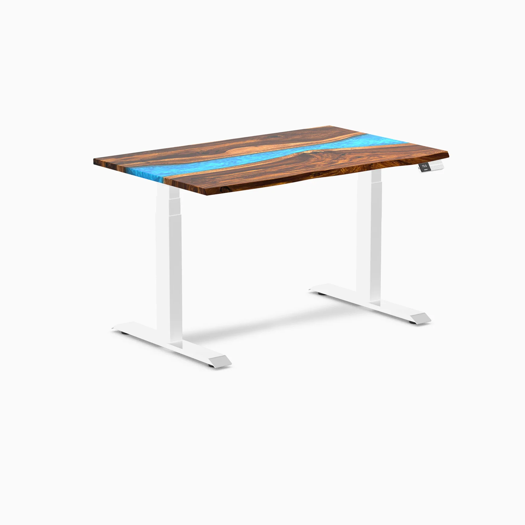 Desky Dual Resin Hardwood Sit Stand Desk - Image 46