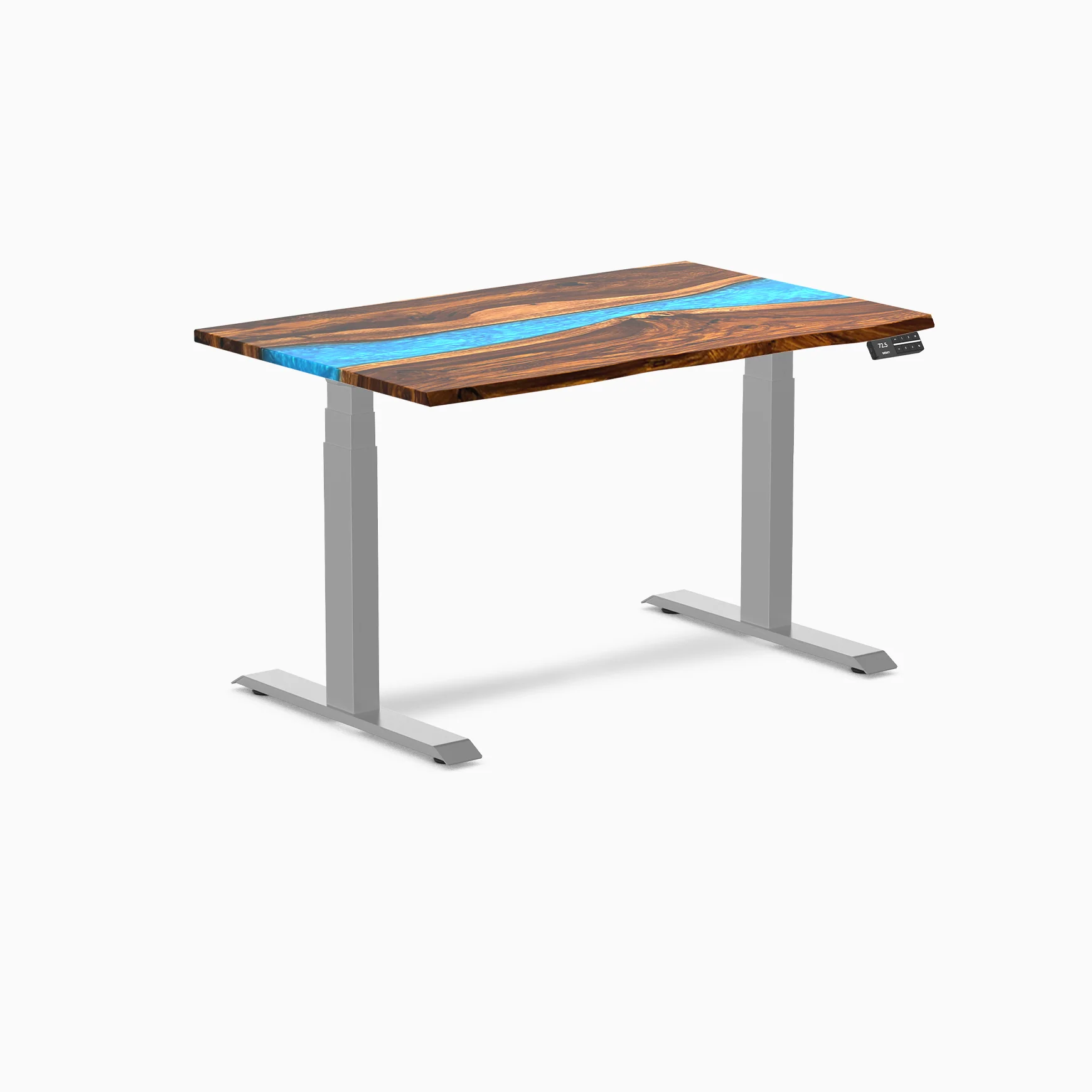Desky Dual Resin Hardwood Sit Stand Desk - Image 47