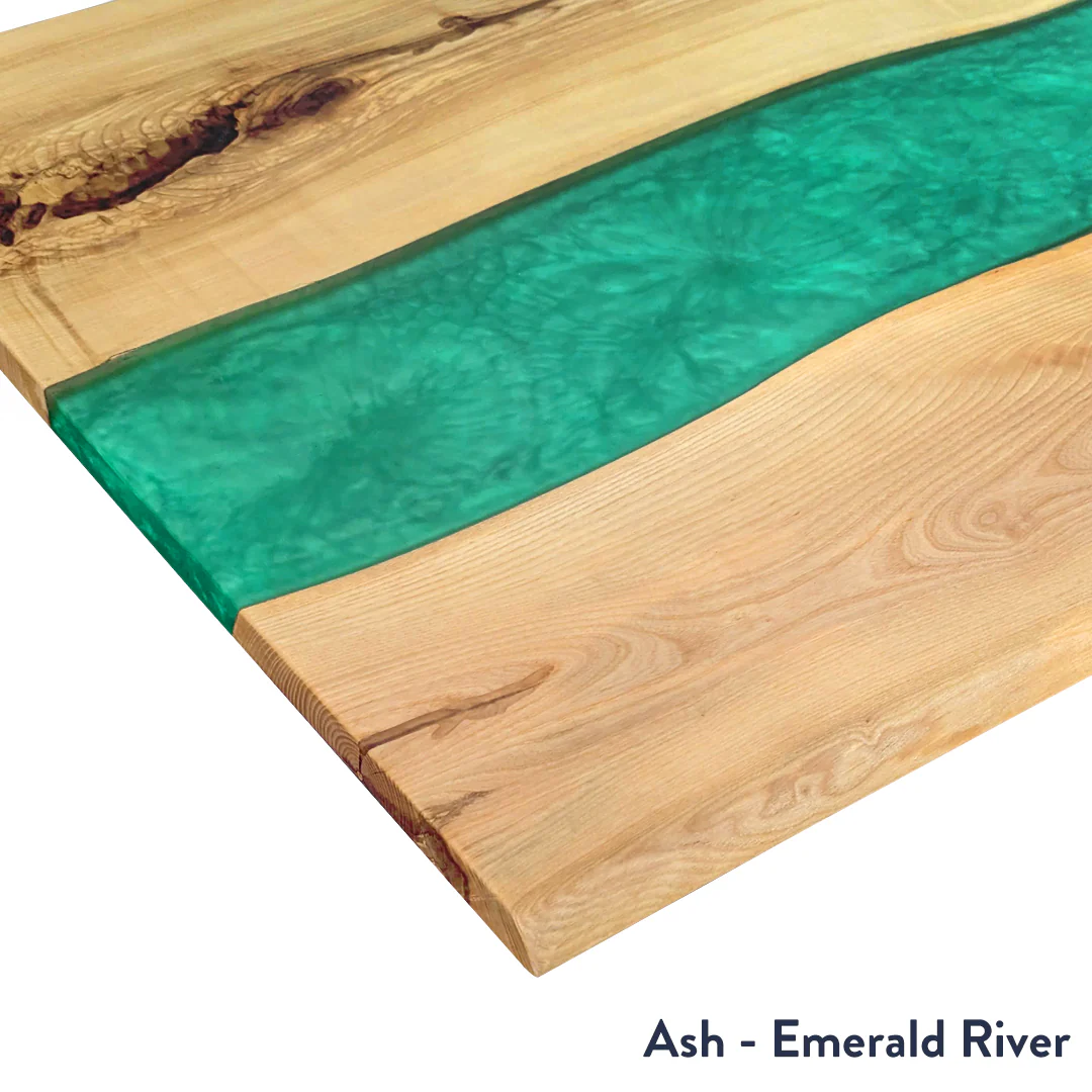 Desky Dual Resin Hardwood Sit Stand Desk - Image 7