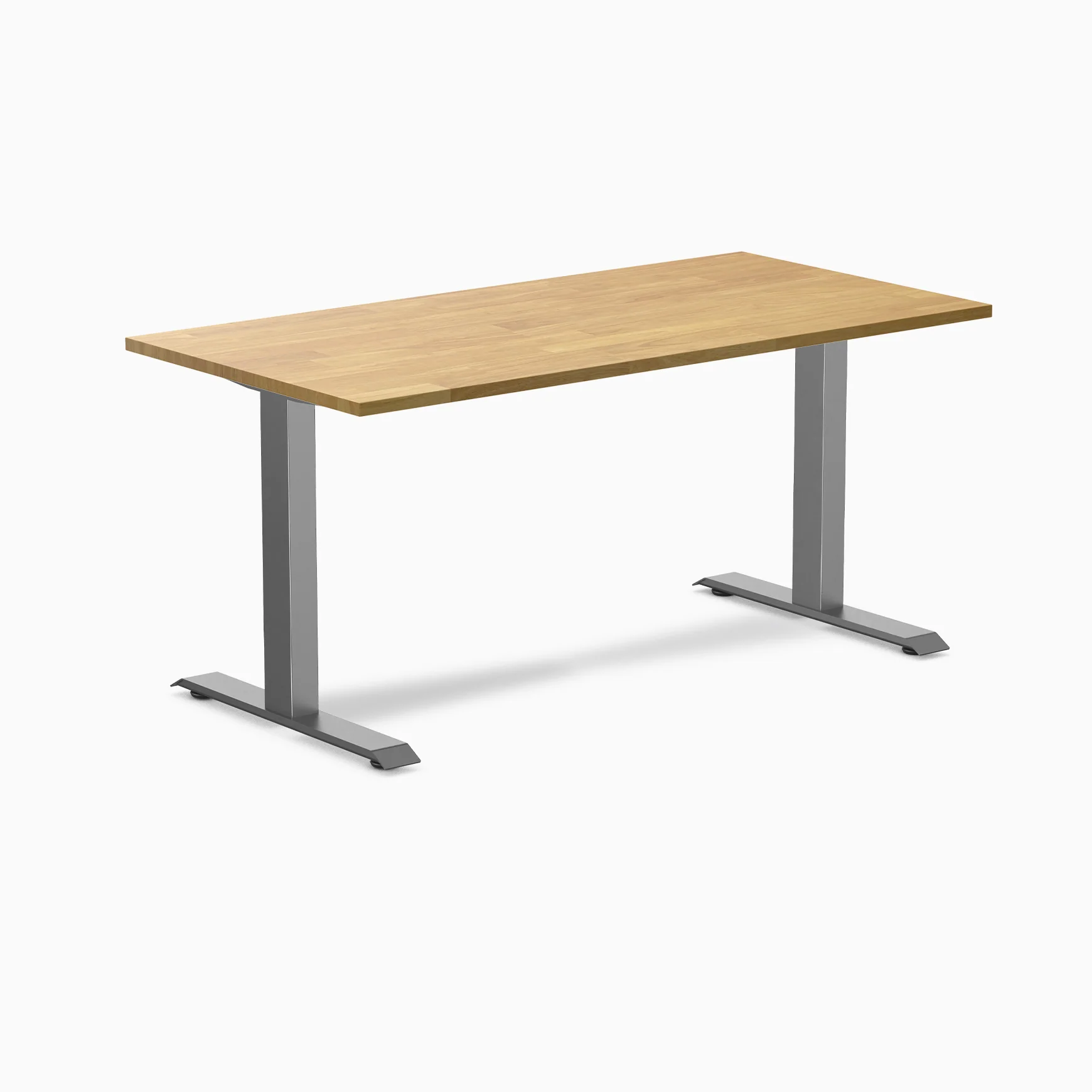 Desky Zero Rubberwood Office Desk - Image 12
