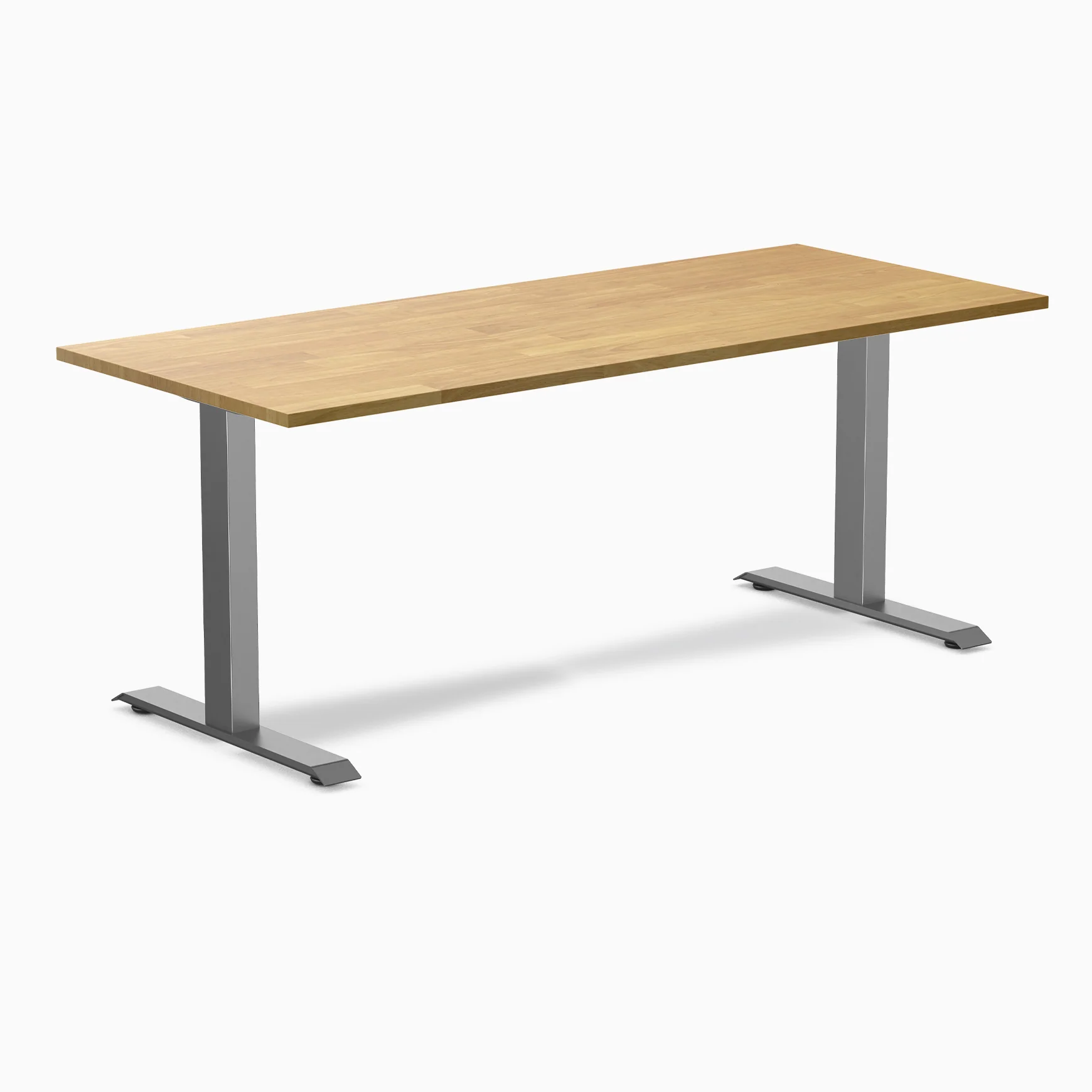 Desky Zero Rubberwood Office Desk - Image 13