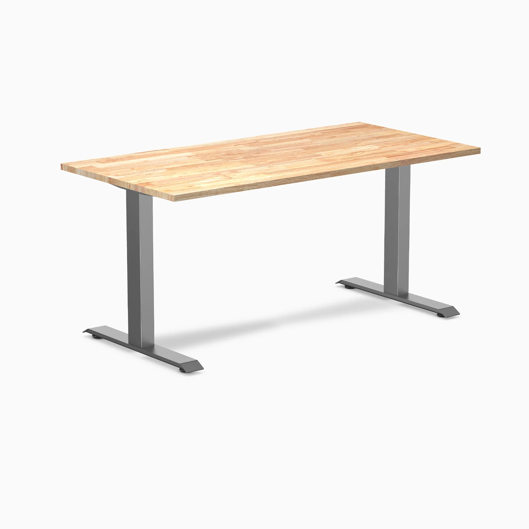 Desky Zero Rubberwood Office Desk - Image 15