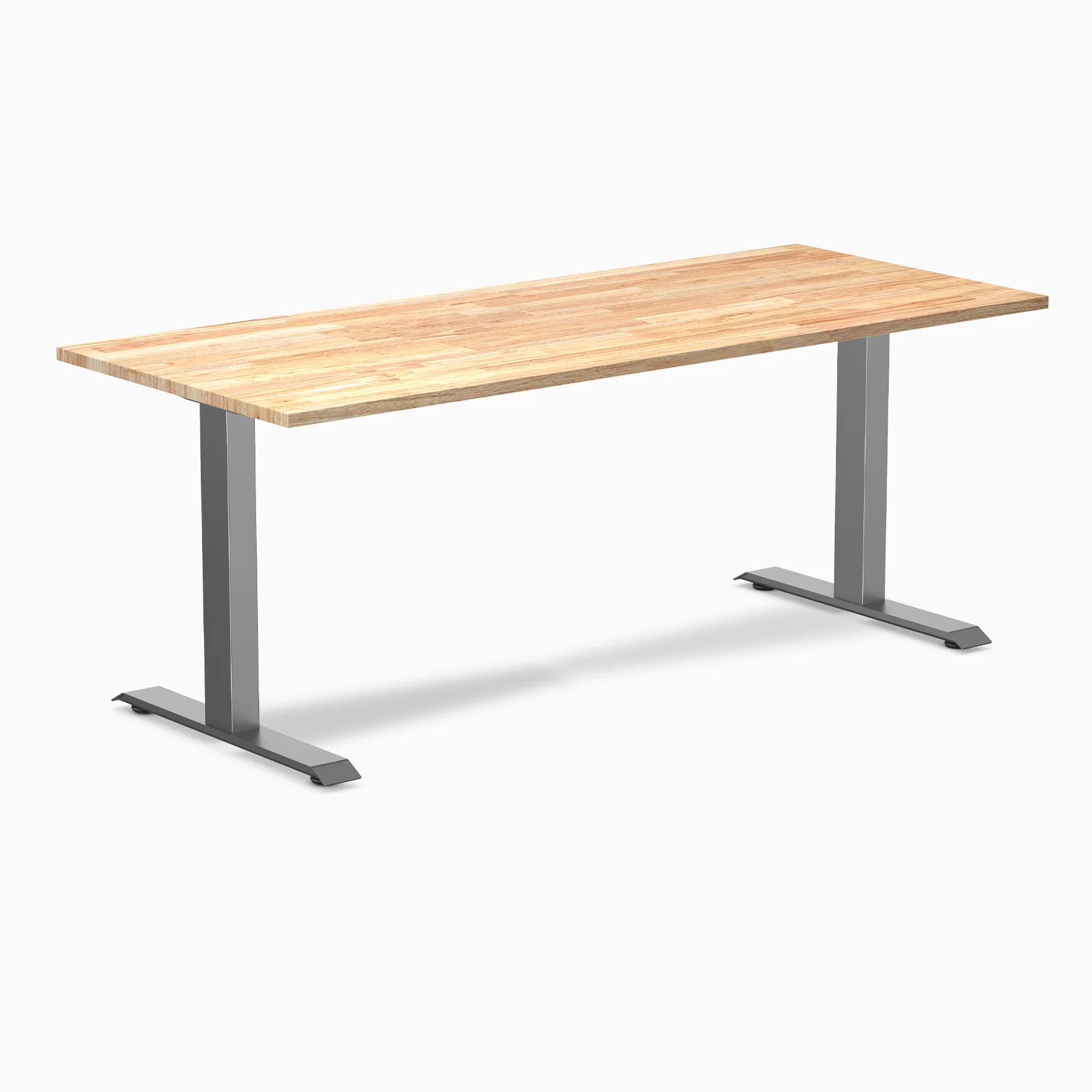 Desky Zero Rubberwood Office Desk - Image 16
