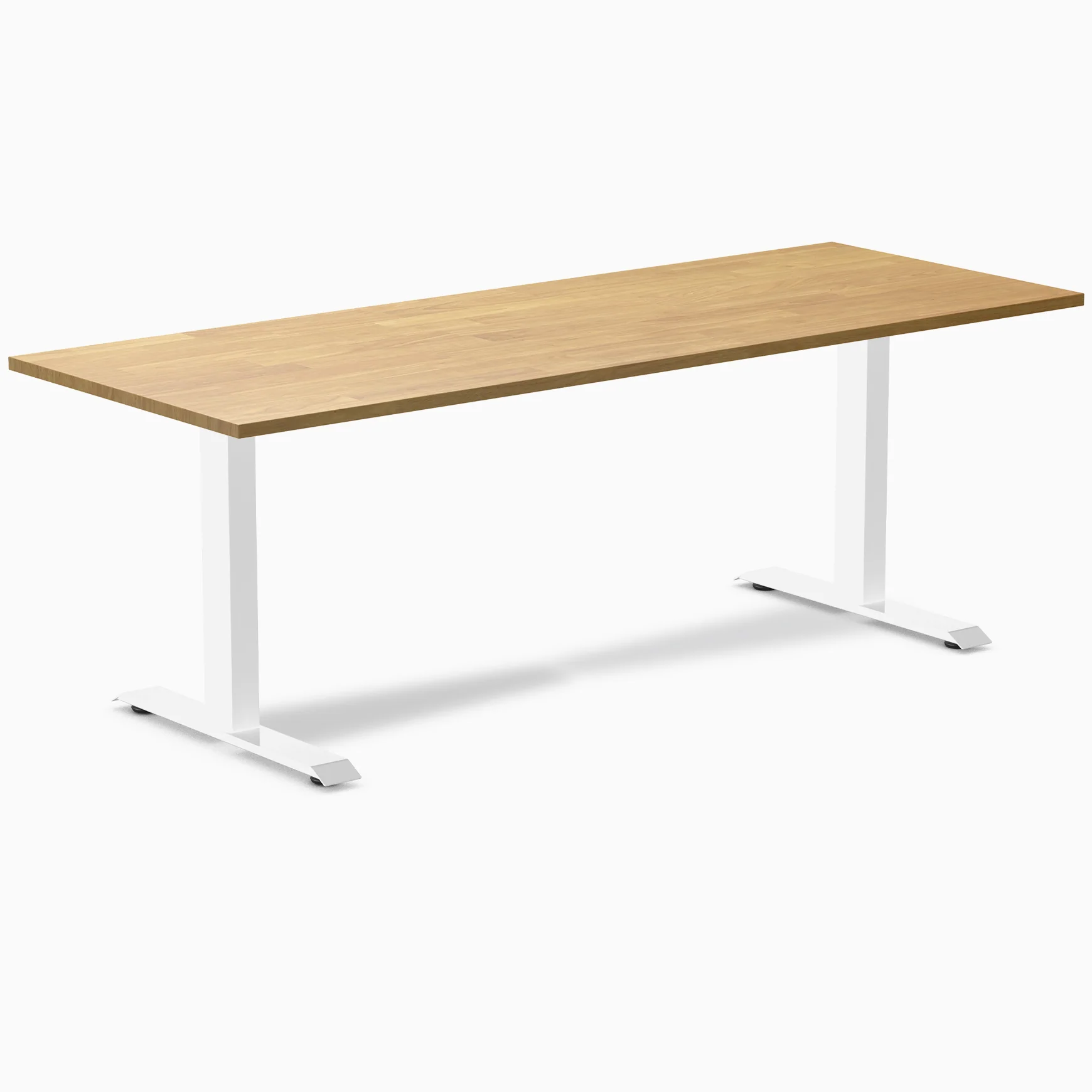 Desky Zero Rubberwood Office Desk - Image 22