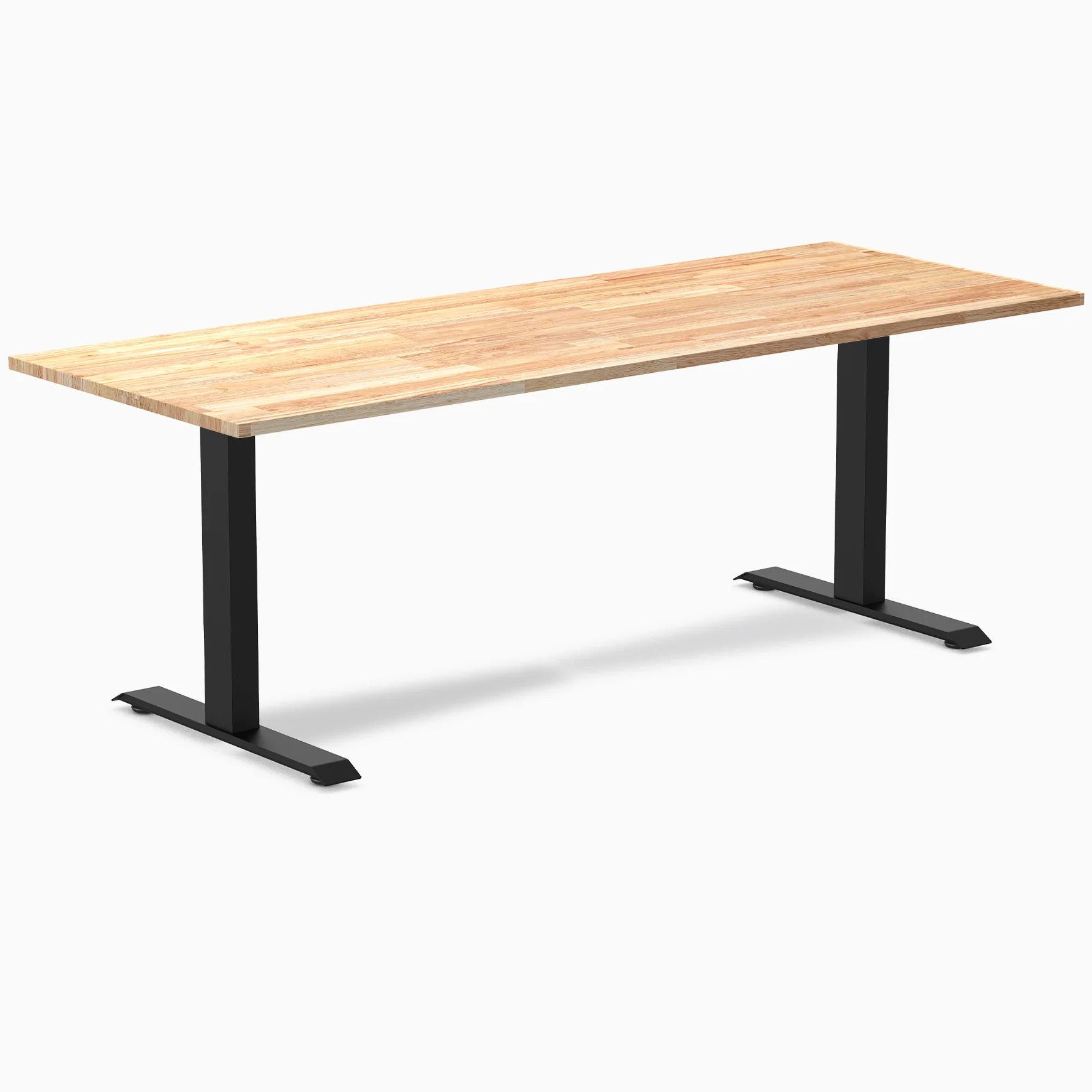 Desky Zero Rubberwood Office Desk - Image 25