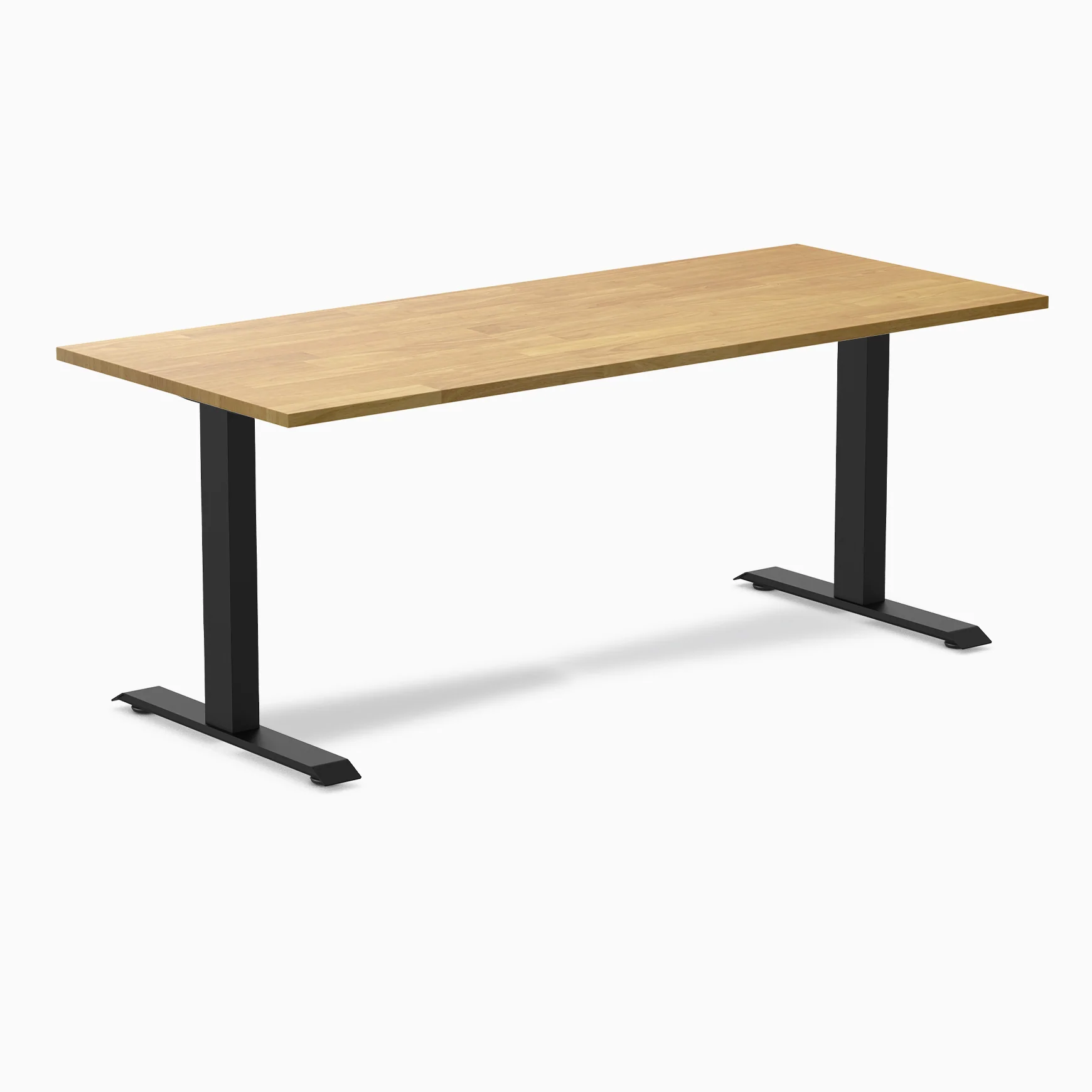 Desky Zero Rubberwood Office Desk - Image 44
