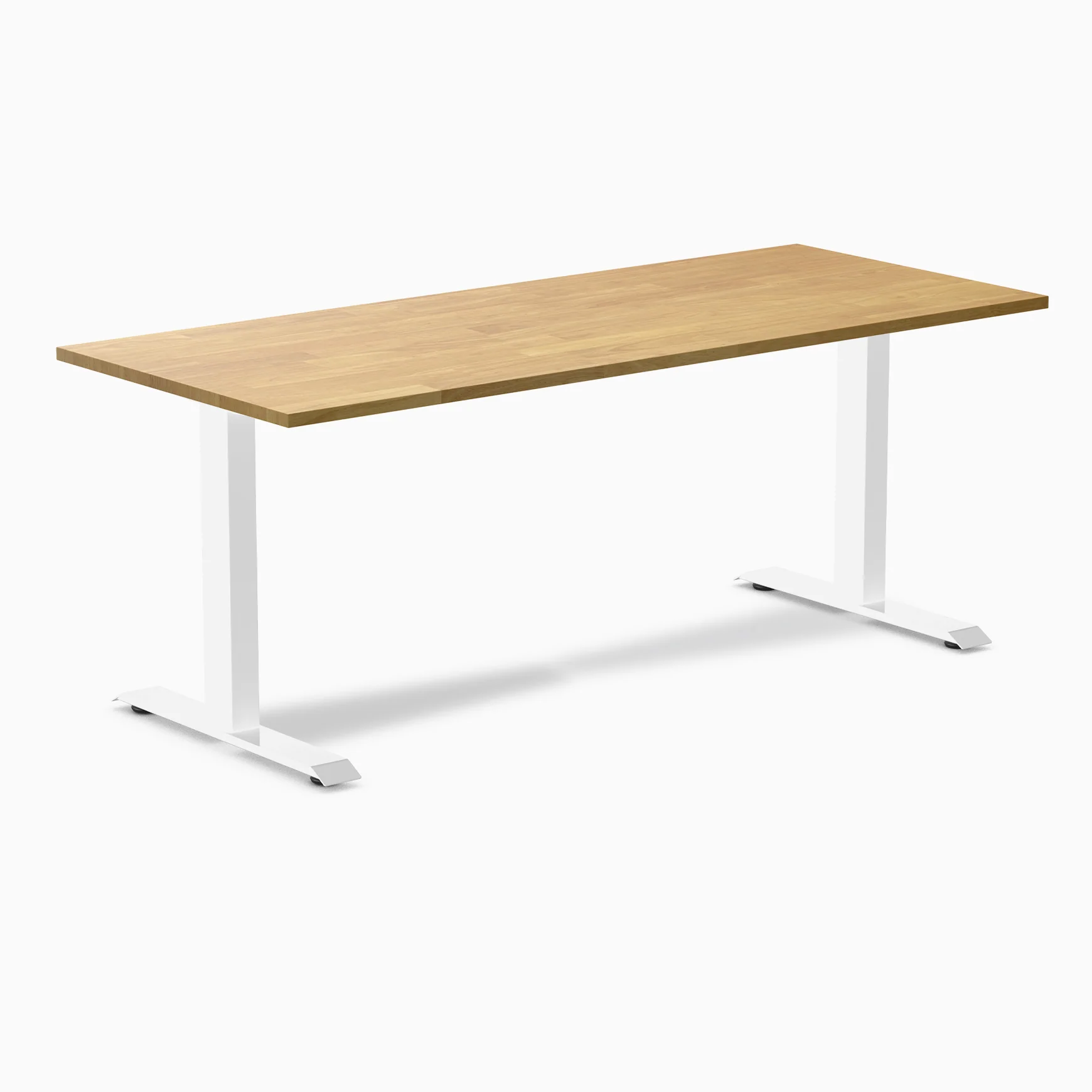 Desky Zero Rubberwood Office Desk - Image 45