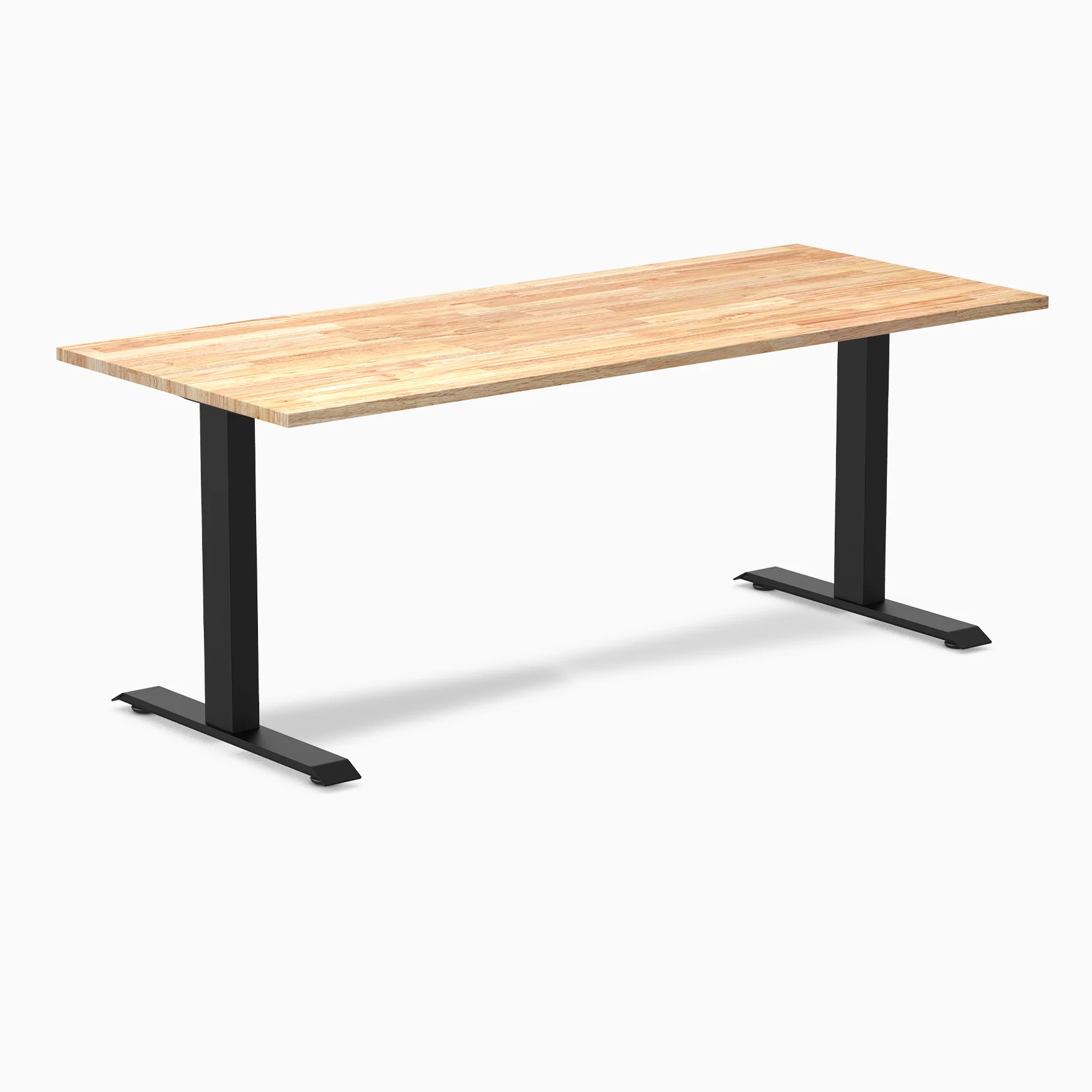 Desky Zero Rubberwood Office Desk - Image 53