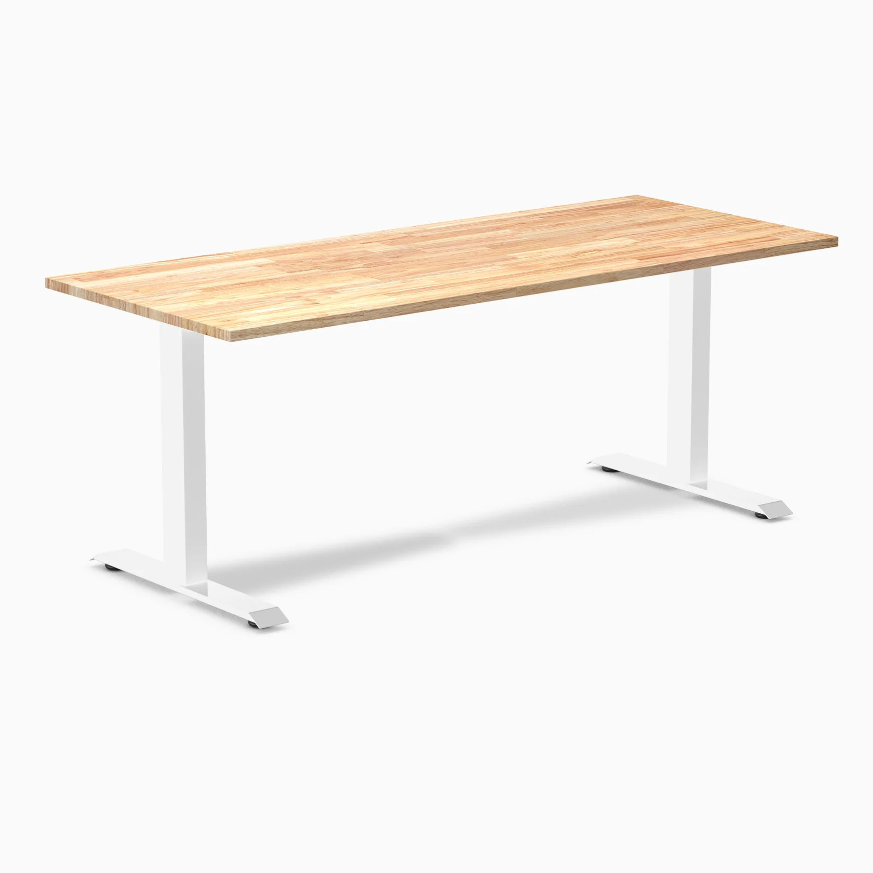 Desky Zero Rubberwood Office Desk - Image 54