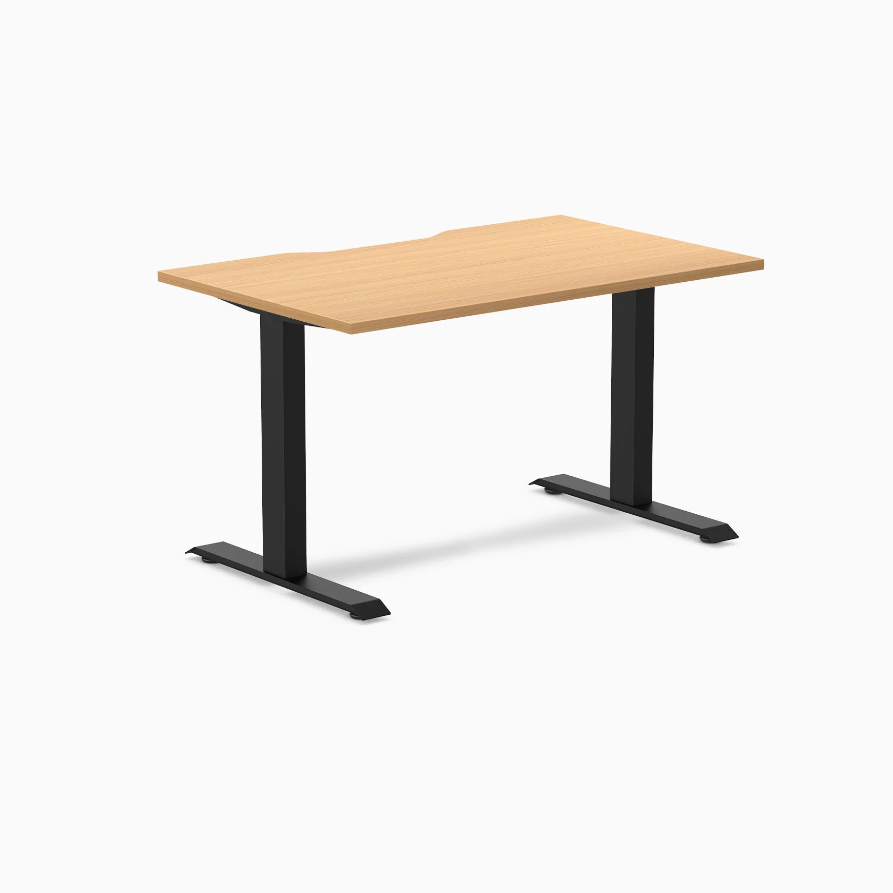 Desky Zero Scalloped Laminate Office Desk - Image 103