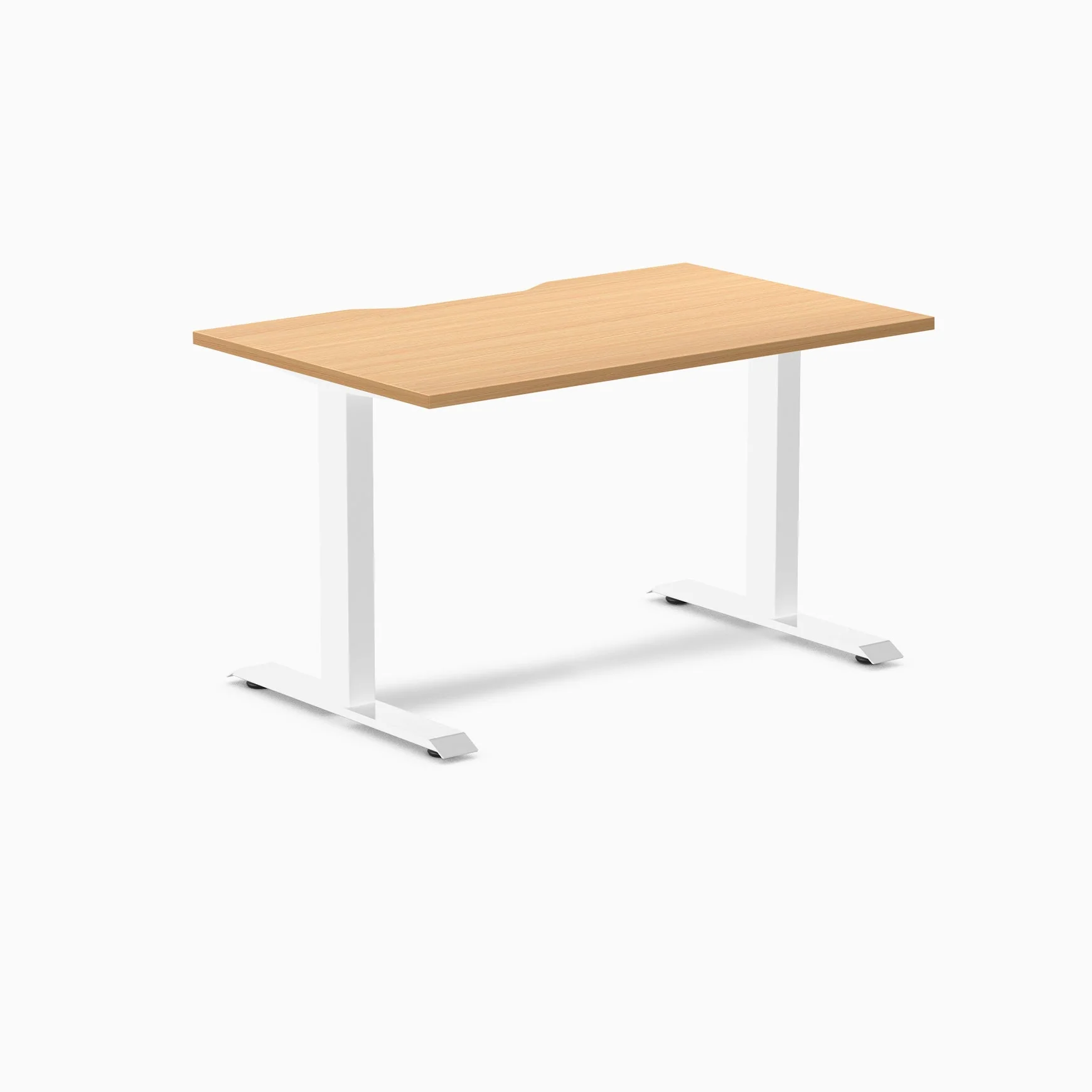 Desky Zero Scalloped Laminate Office Desk - Image 104