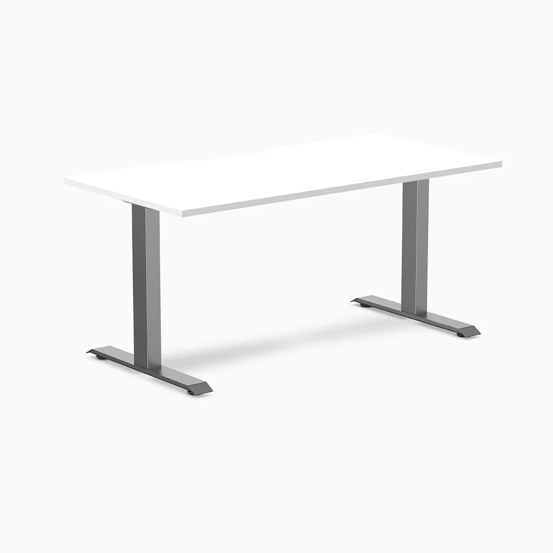 Desky Zero Scalloped Laminate Office Desk - Image 11