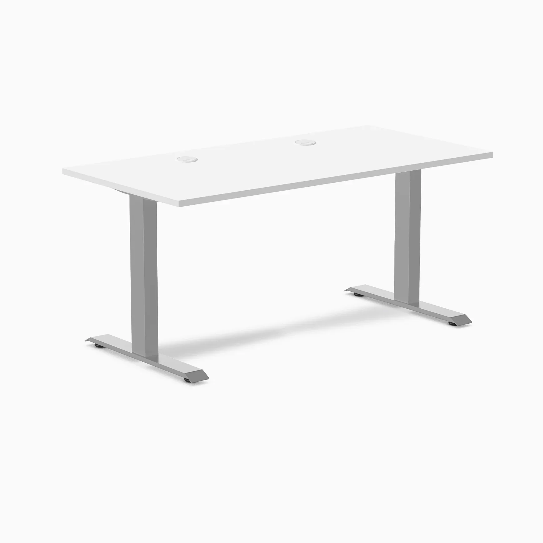 Desky Zero Scalloped Laminate Office Desk - Image 119