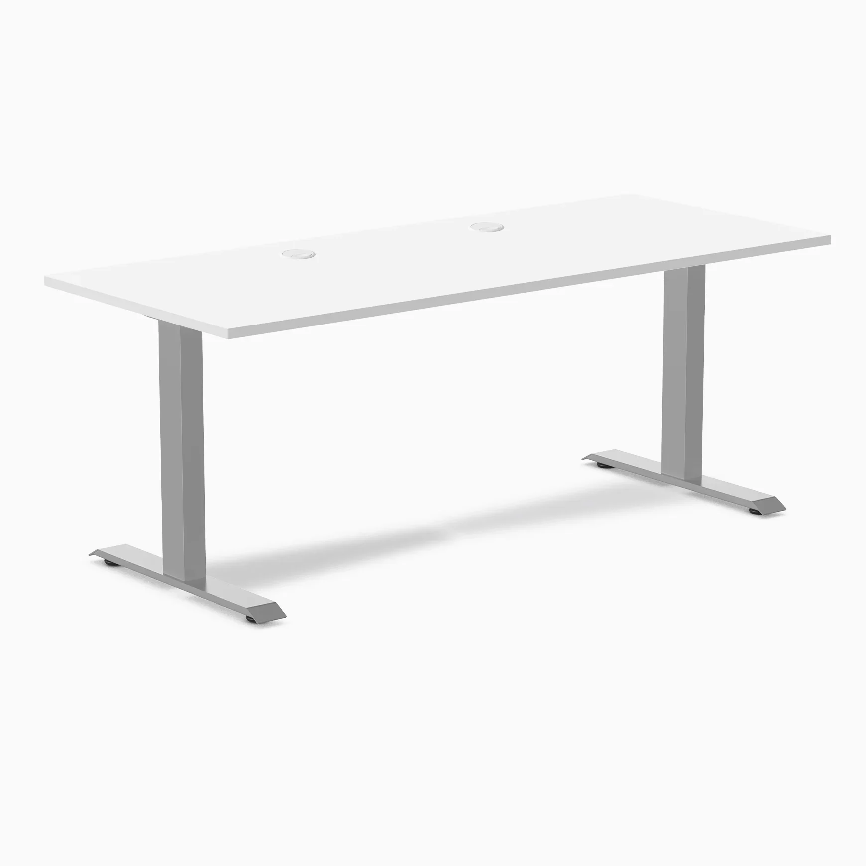Desky Zero Scalloped Laminate Office Desk - Image 123