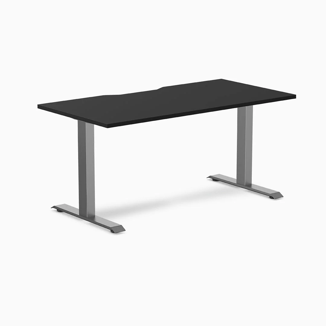 Desky Zero Scalloped Laminate Office Desk - Image 14