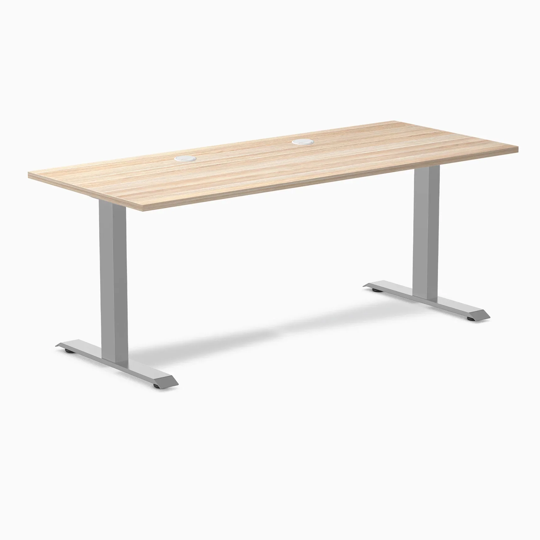 Desky Zero Scalloped Laminate Office Desk - Image 147