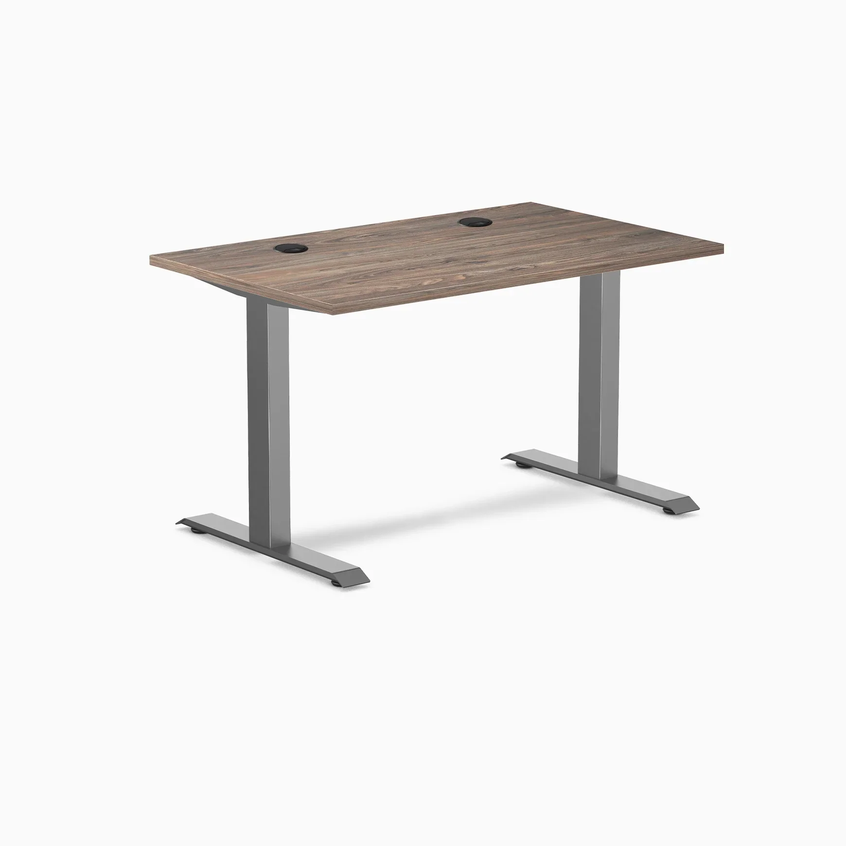 Desky Zero Scalloped Laminate Office Desk - Image 150
