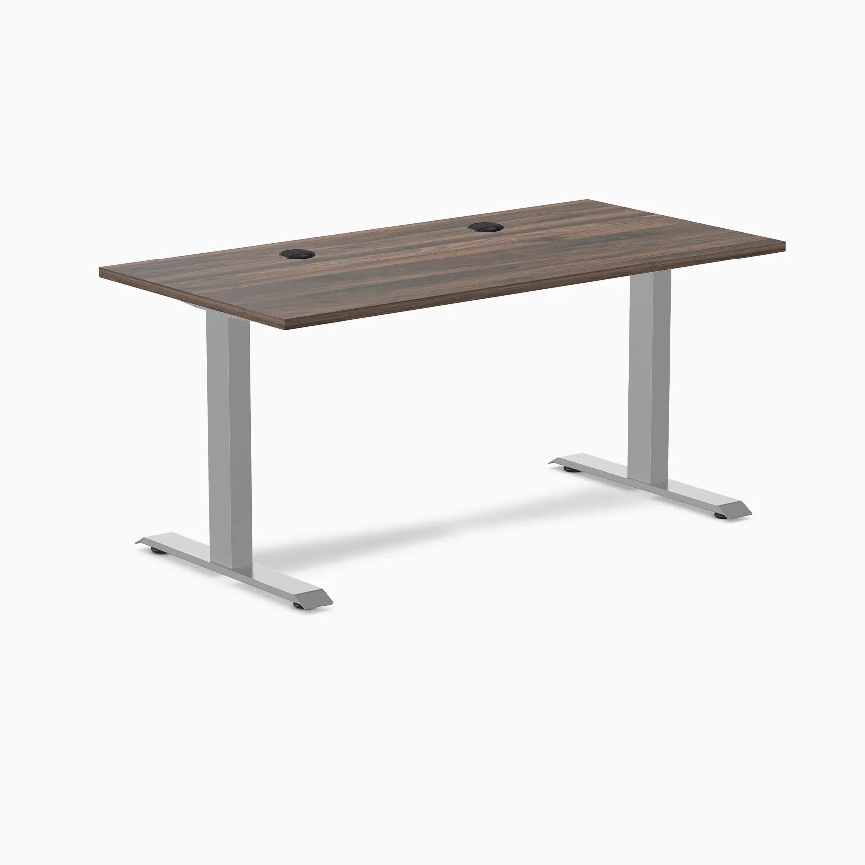 Desky Zero Scalloped Laminate Office Desk - Image 167