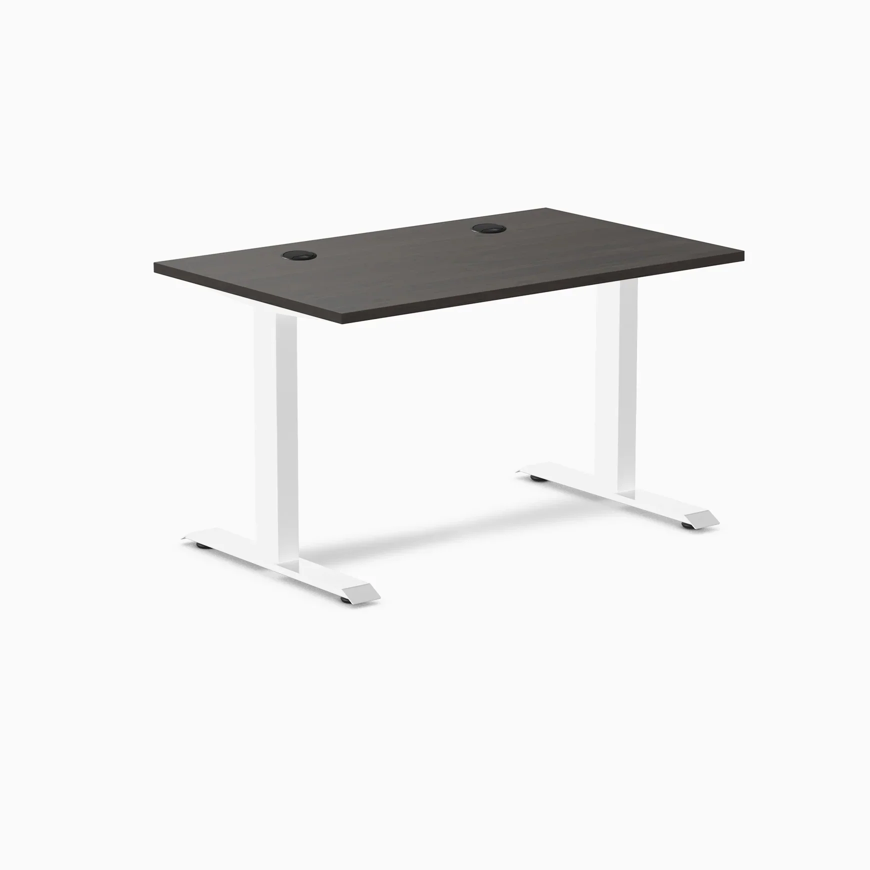 Desky Zero Scalloped Laminate Office Desk - Image 173