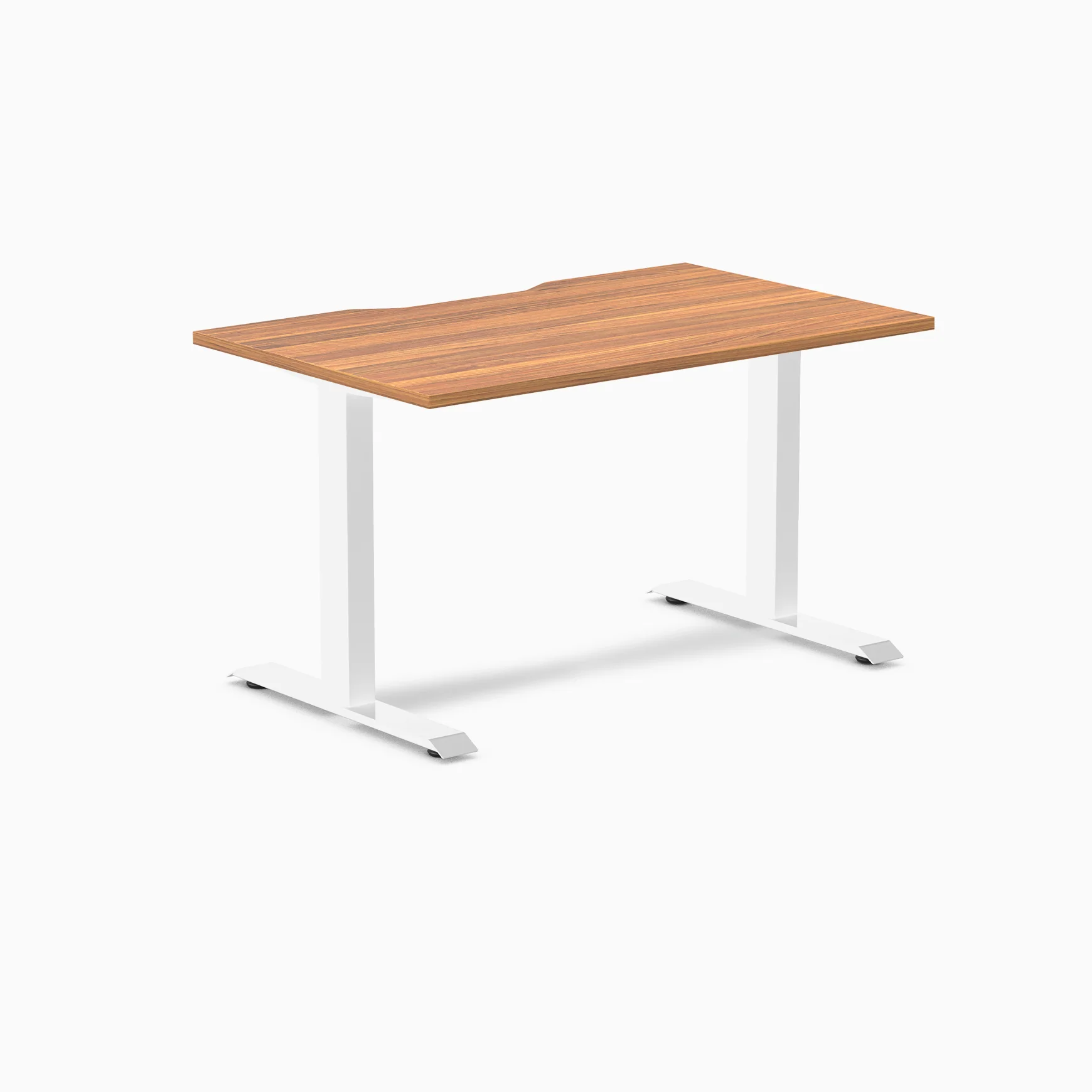Desky Zero Scalloped Laminate Office Desk - Image 197