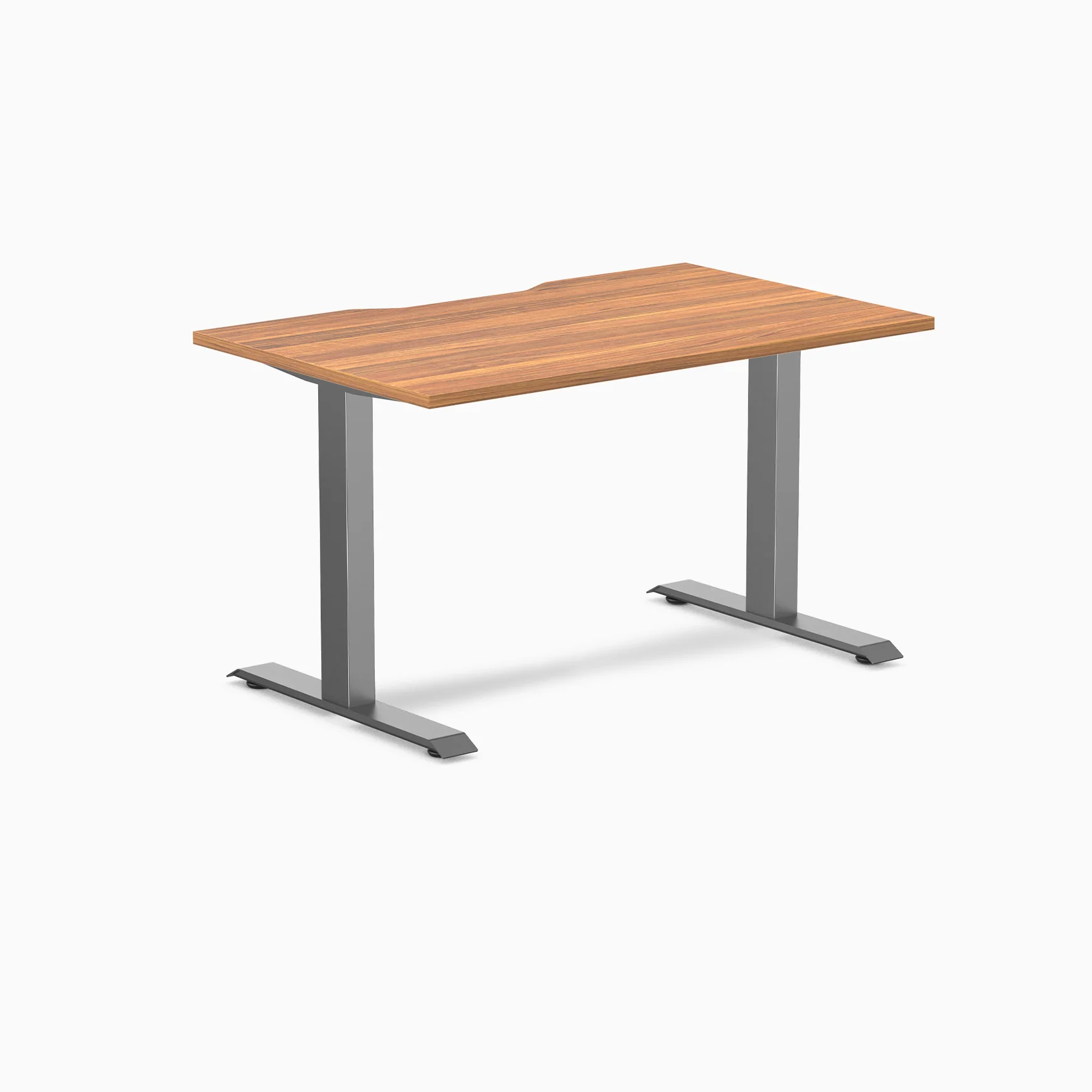 Desky Zero Scalloped Laminate Office Desk - Image 198