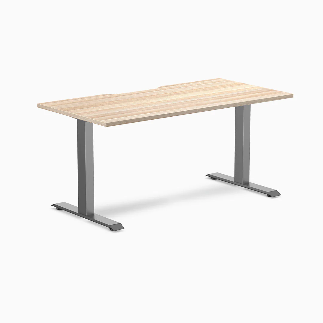 Desky Zero Scalloped Laminate Office Desk - Image 20
