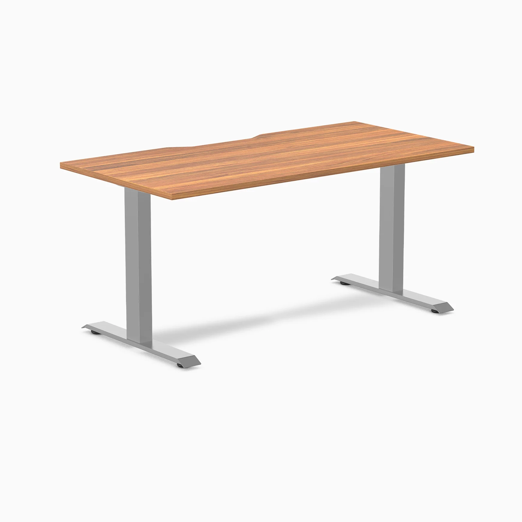 Desky Zero Scalloped Laminate Office Desk - Image 200