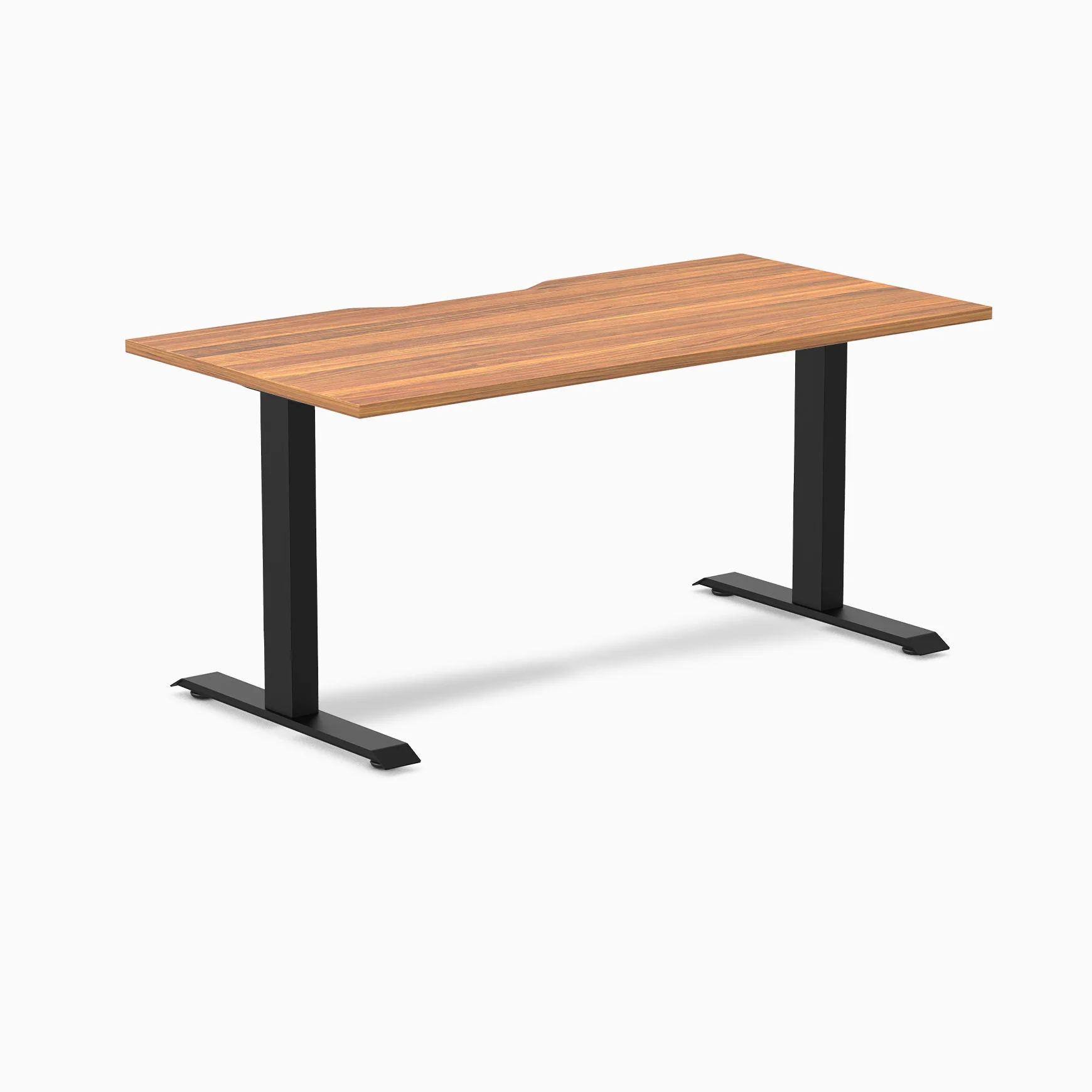 Desky Zero Scalloped Laminate Office Desk - Image 203