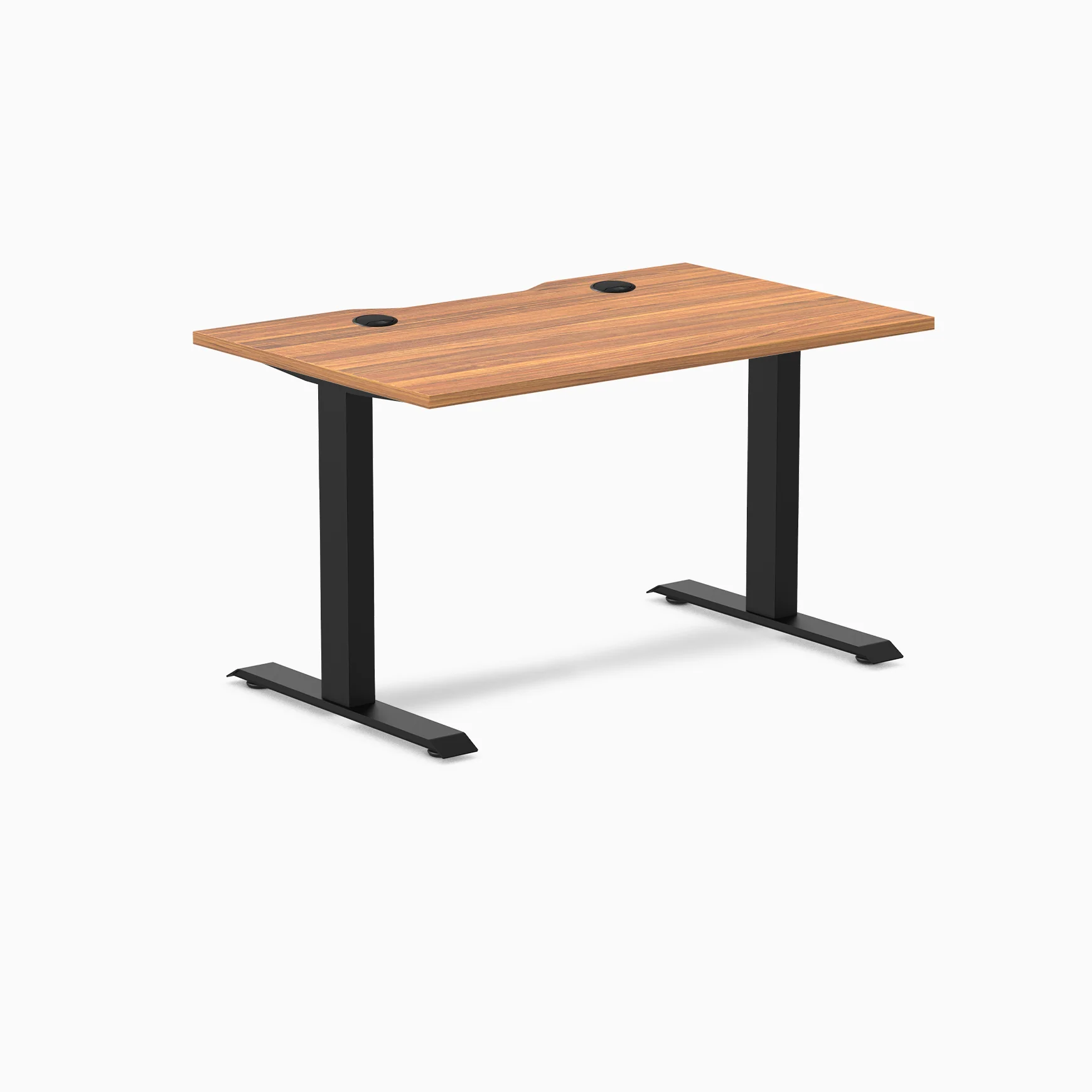 Desky Zero Scalloped Laminate Office Desk - Image 211