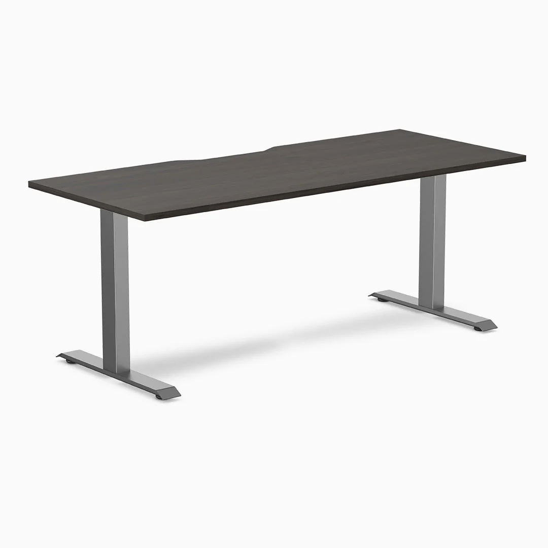 Desky Zero Scalloped Laminate Office Desk - Image 24