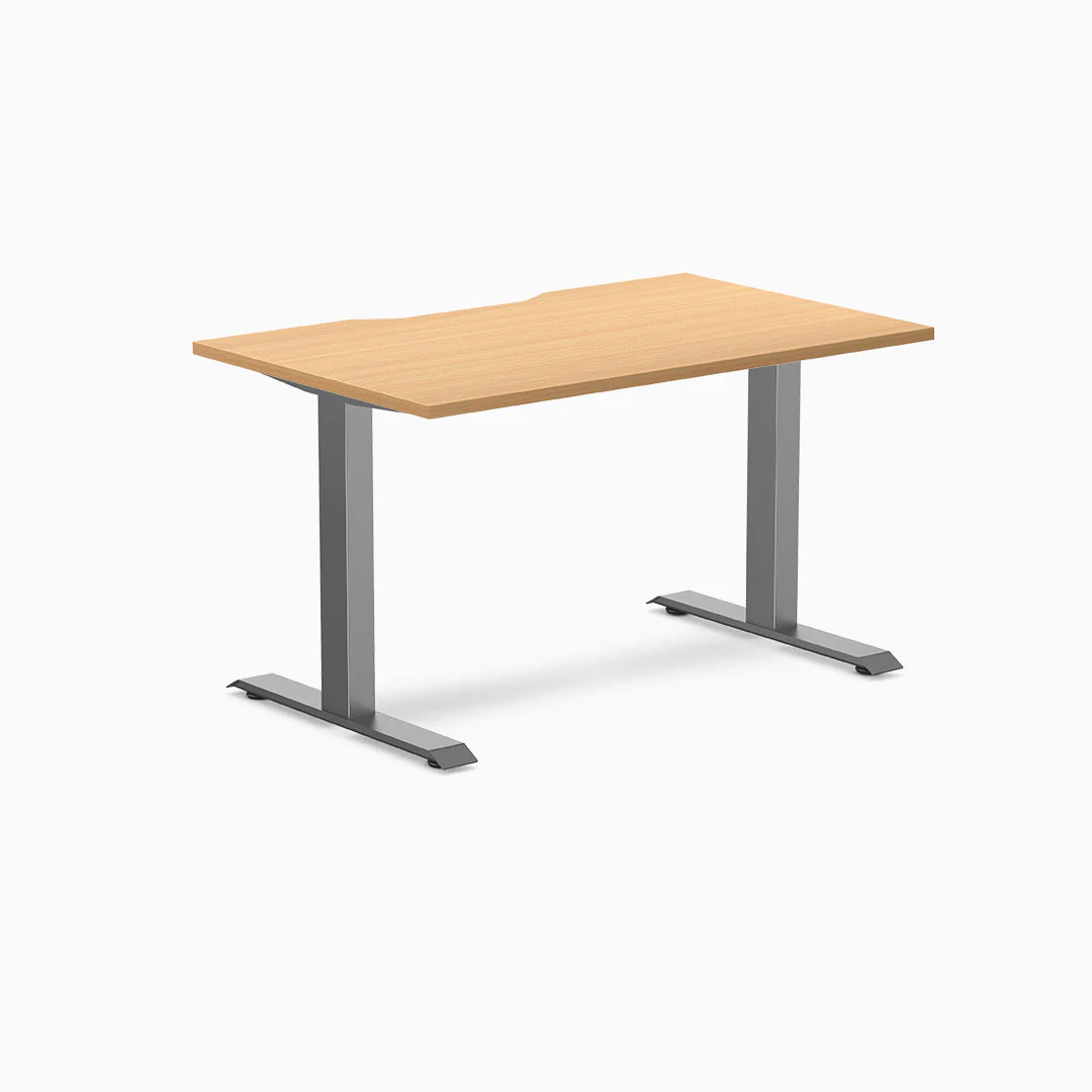Desky Zero Scalloped Laminate Office Desk - Image 28