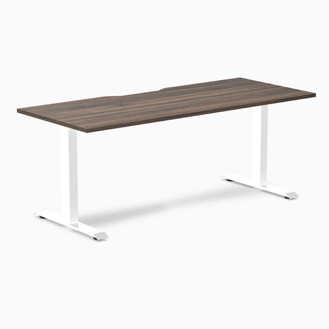 Desky Zero Scalloped Laminate Office Desk - Image 40