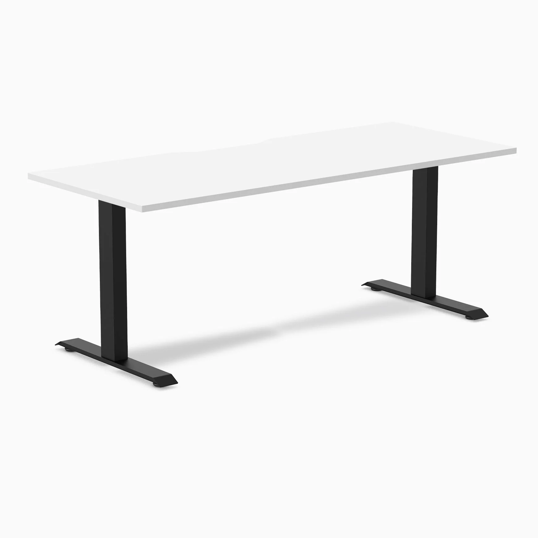 Desky Zero Scalloped Laminate Office Desk - Image 49