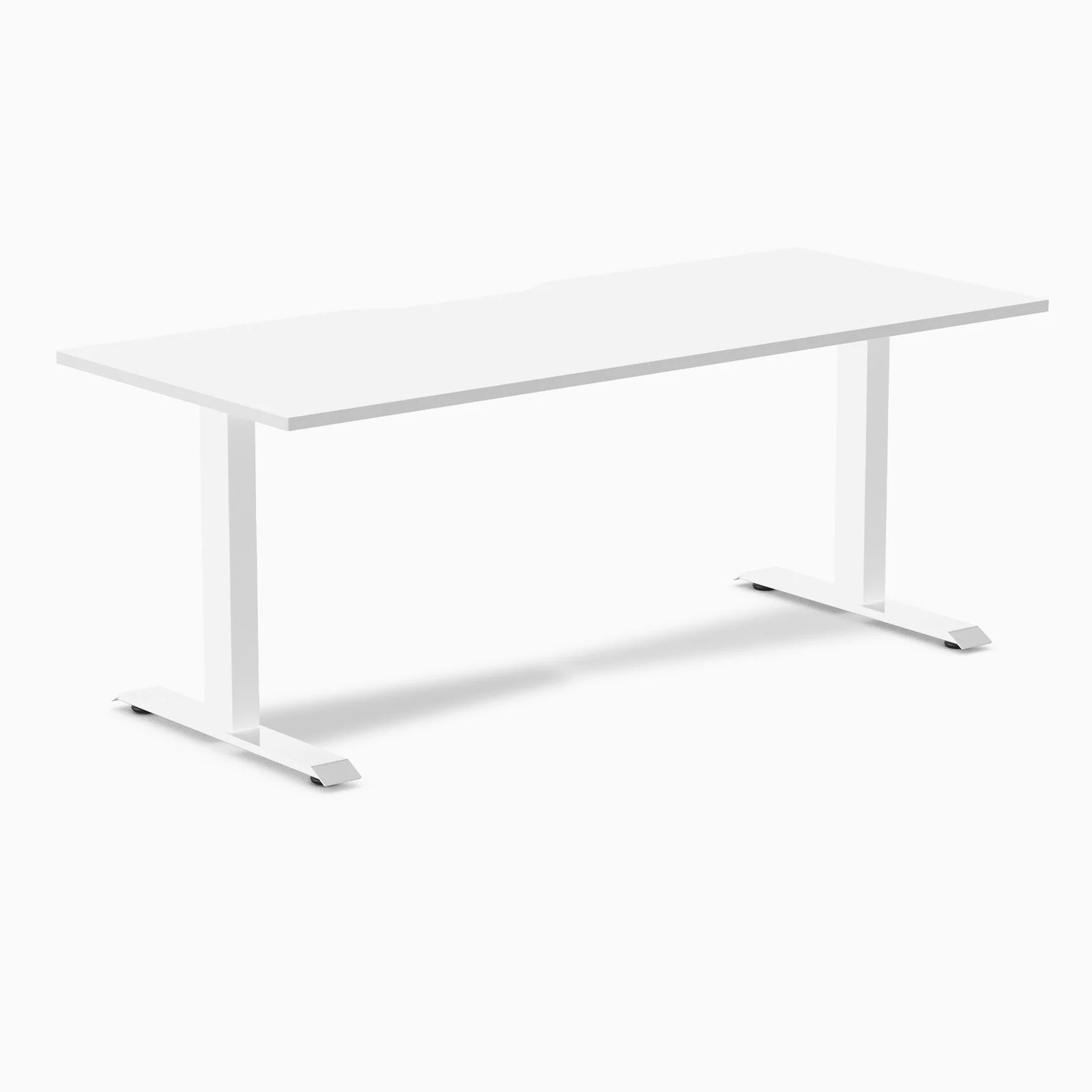 Desky Zero Scalloped Laminate Office Desk - Image 50