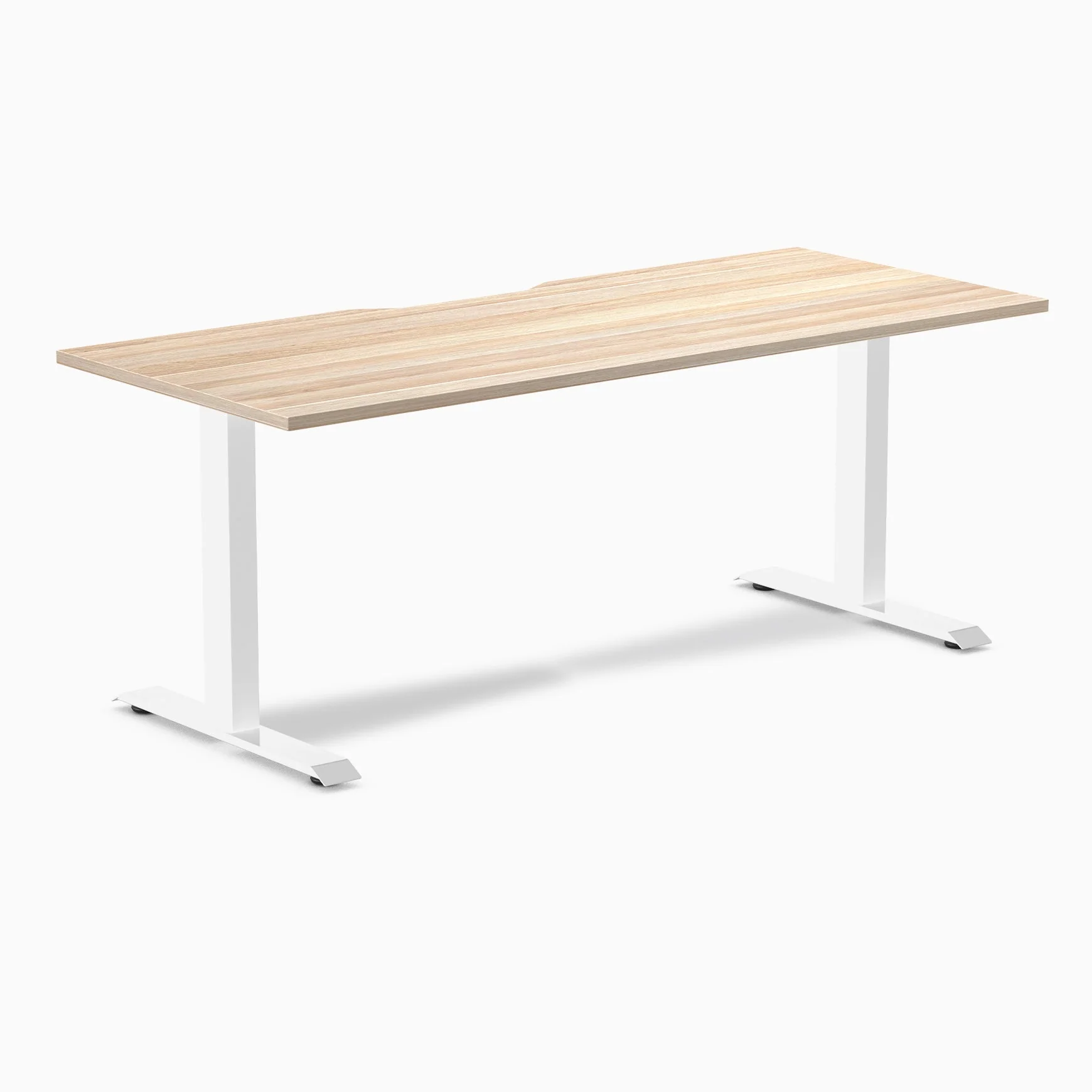Desky Zero Scalloped Laminate Office Desk - Image 68