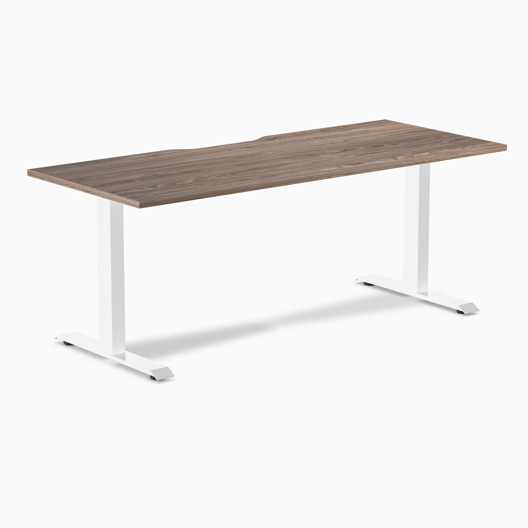 Desky Zero Scalloped Laminate Office Desk - Image 77