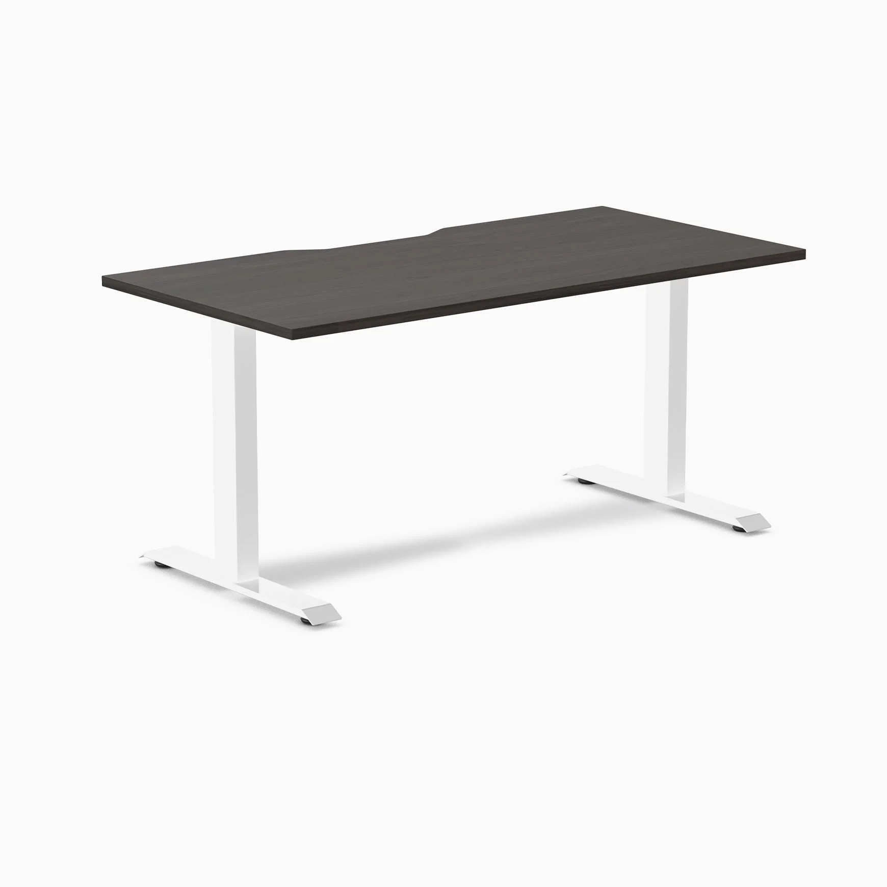 Desky Zero Scalloped Laminate Office Desk - Image 83