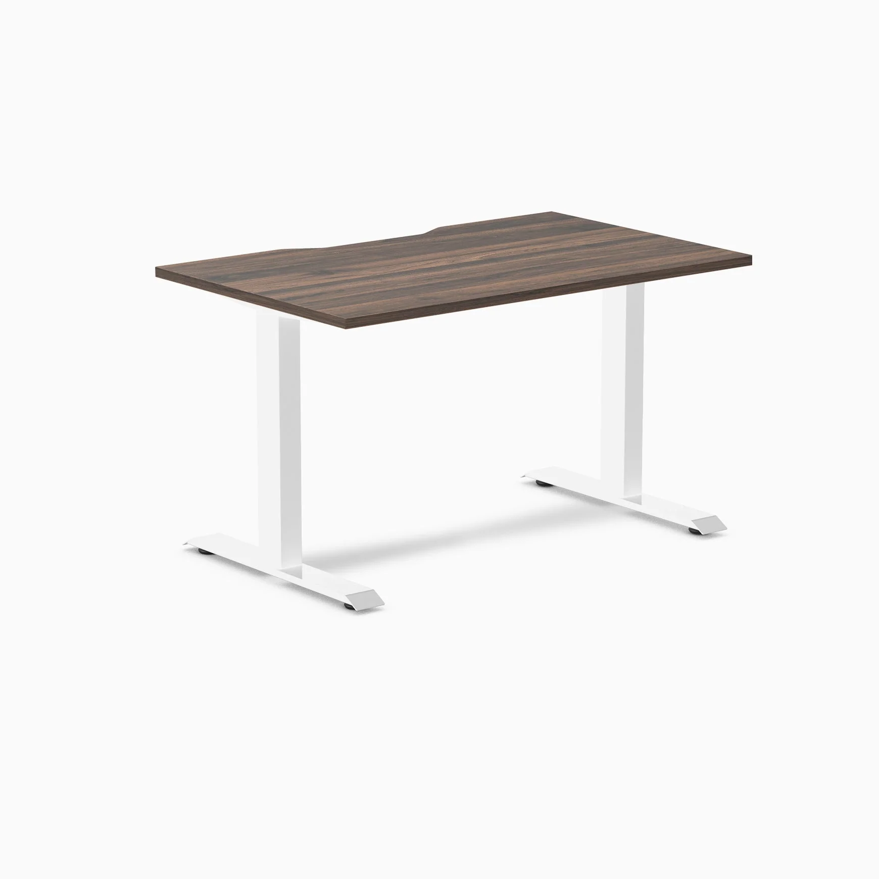 Desky Zero Scalloped Laminate Office Desk - Image 89