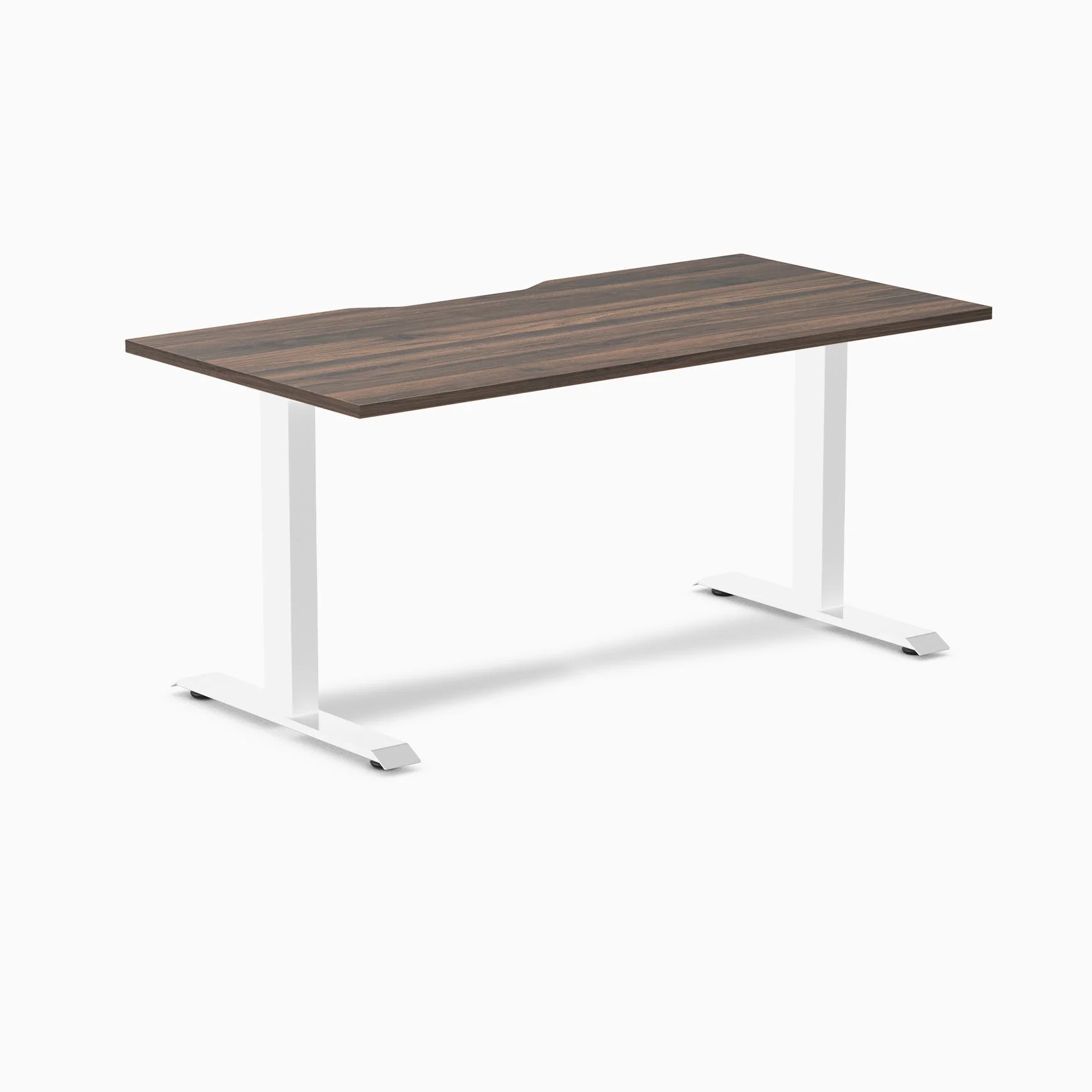 Desky Zero Scalloped Laminate Office Desk - Image 92