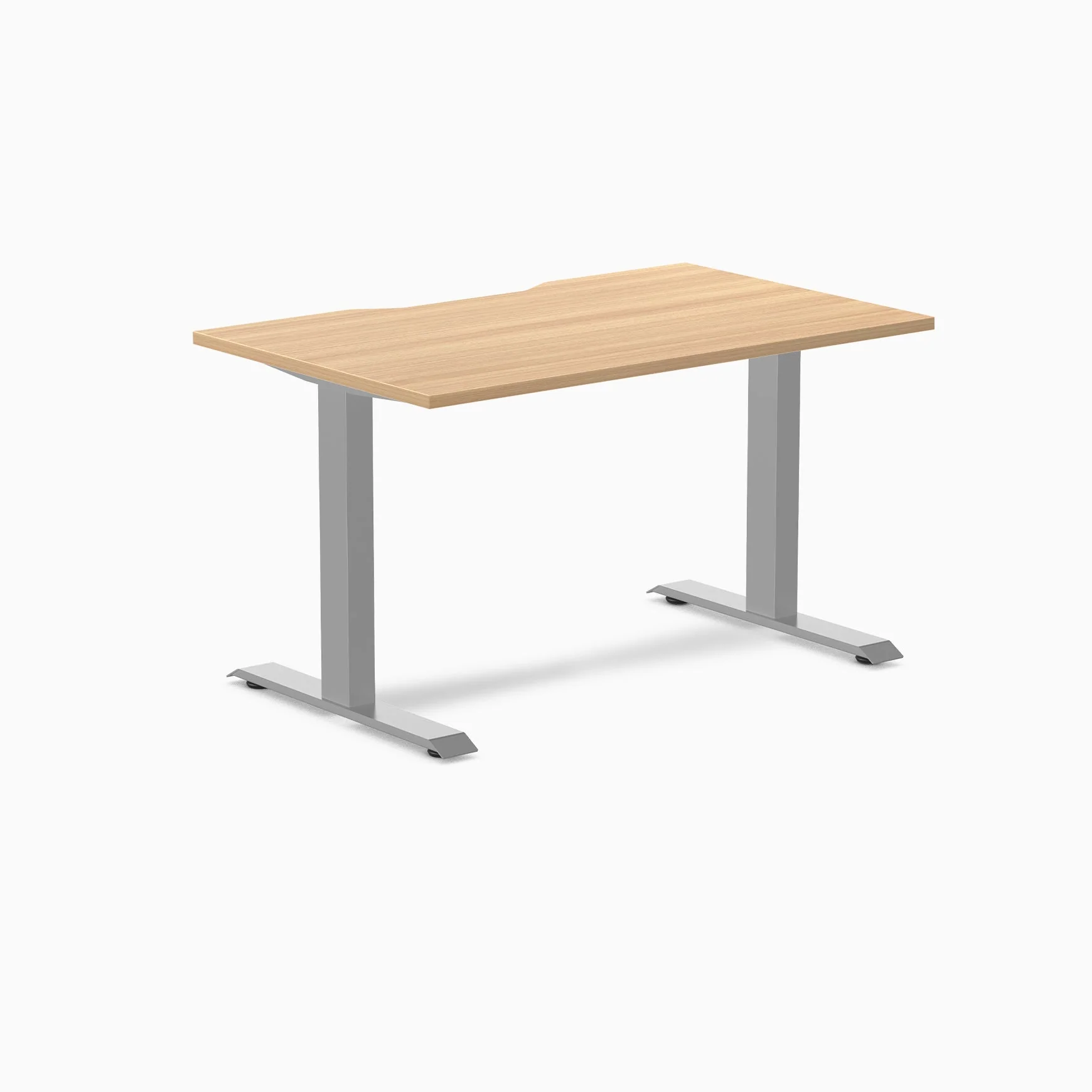 Desky Zero Scalloped Laminate Office Desk - Image 96