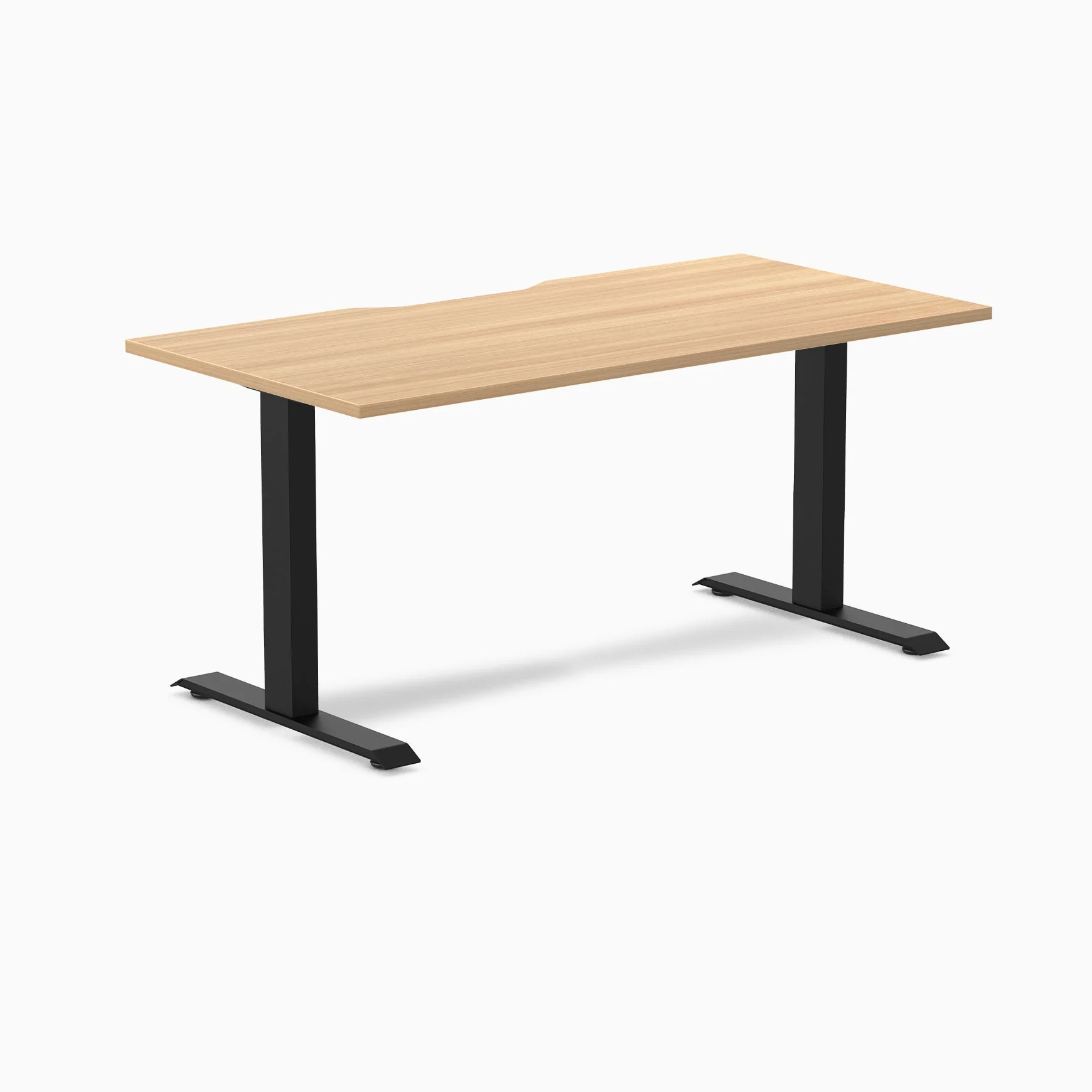 Desky Zero Scalloped Laminate Office Desk - Image 97